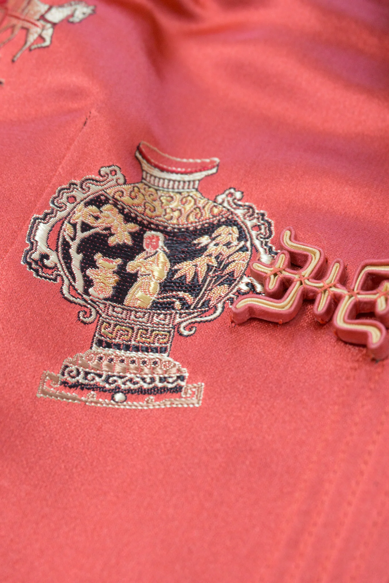 Satin Mandarin Jacket - Image 9