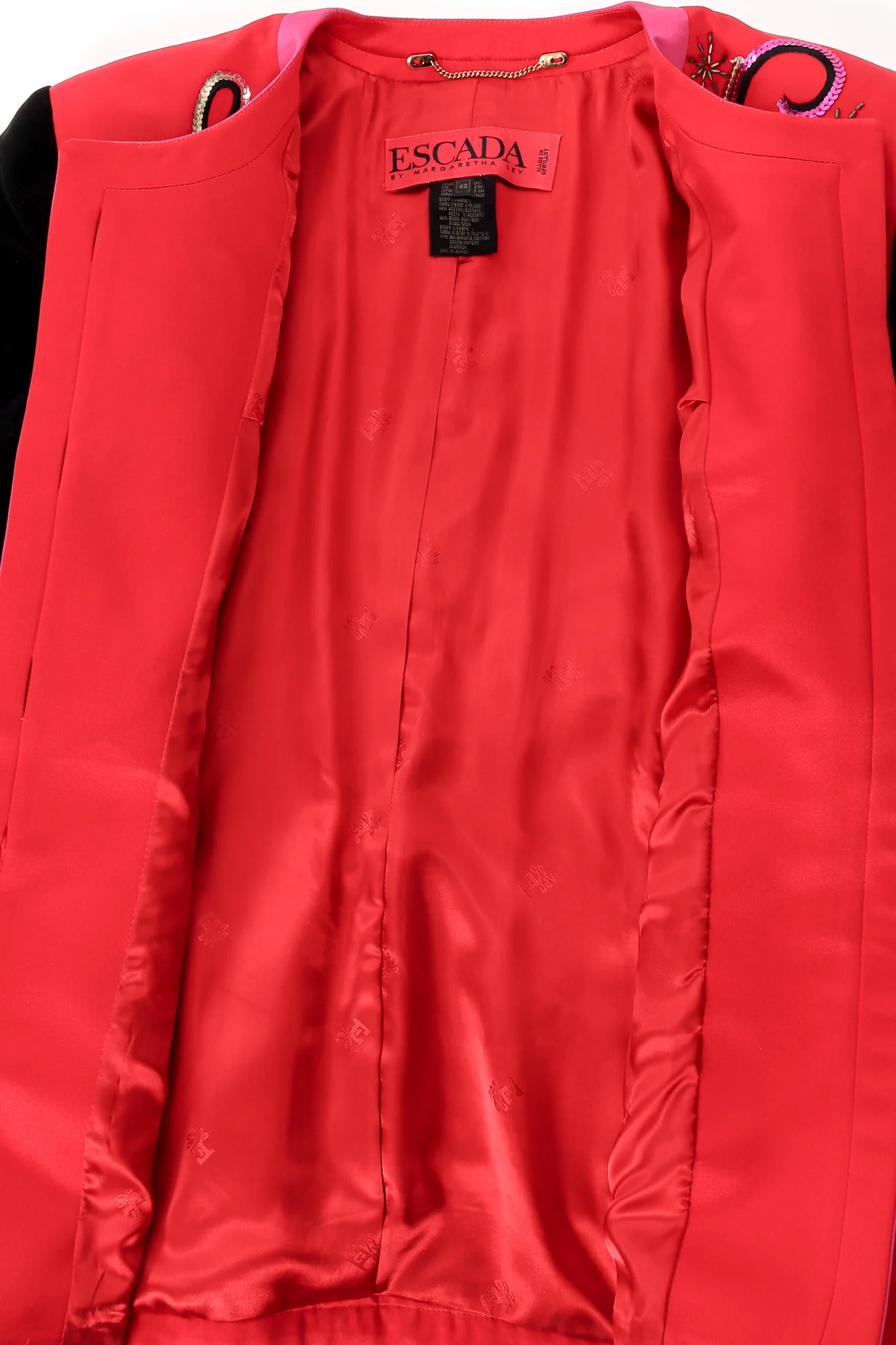 Satin Shoe Embellished Jacket - Image 10
