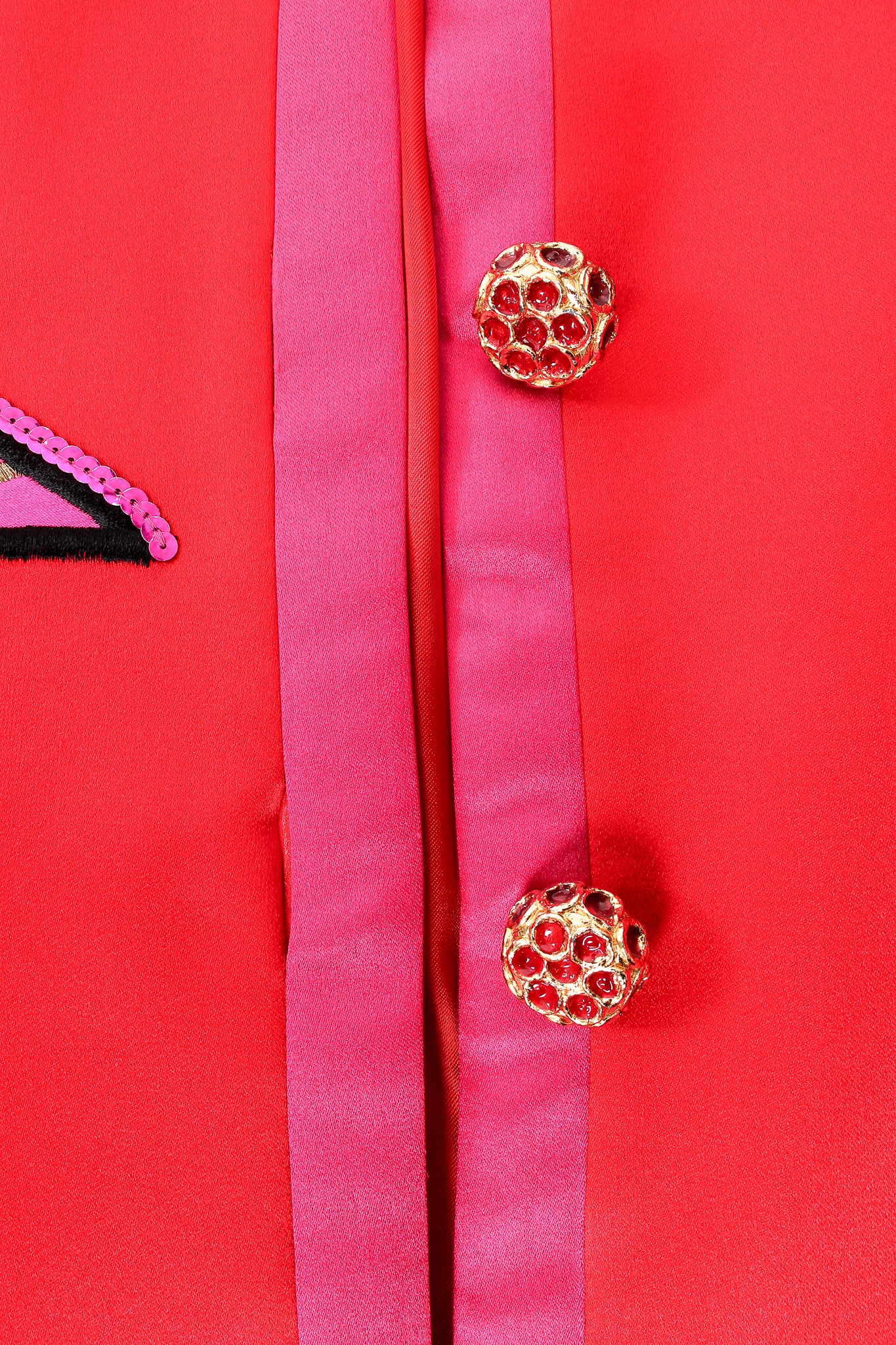 Satin Shoe Embellished Jacket - Image 8