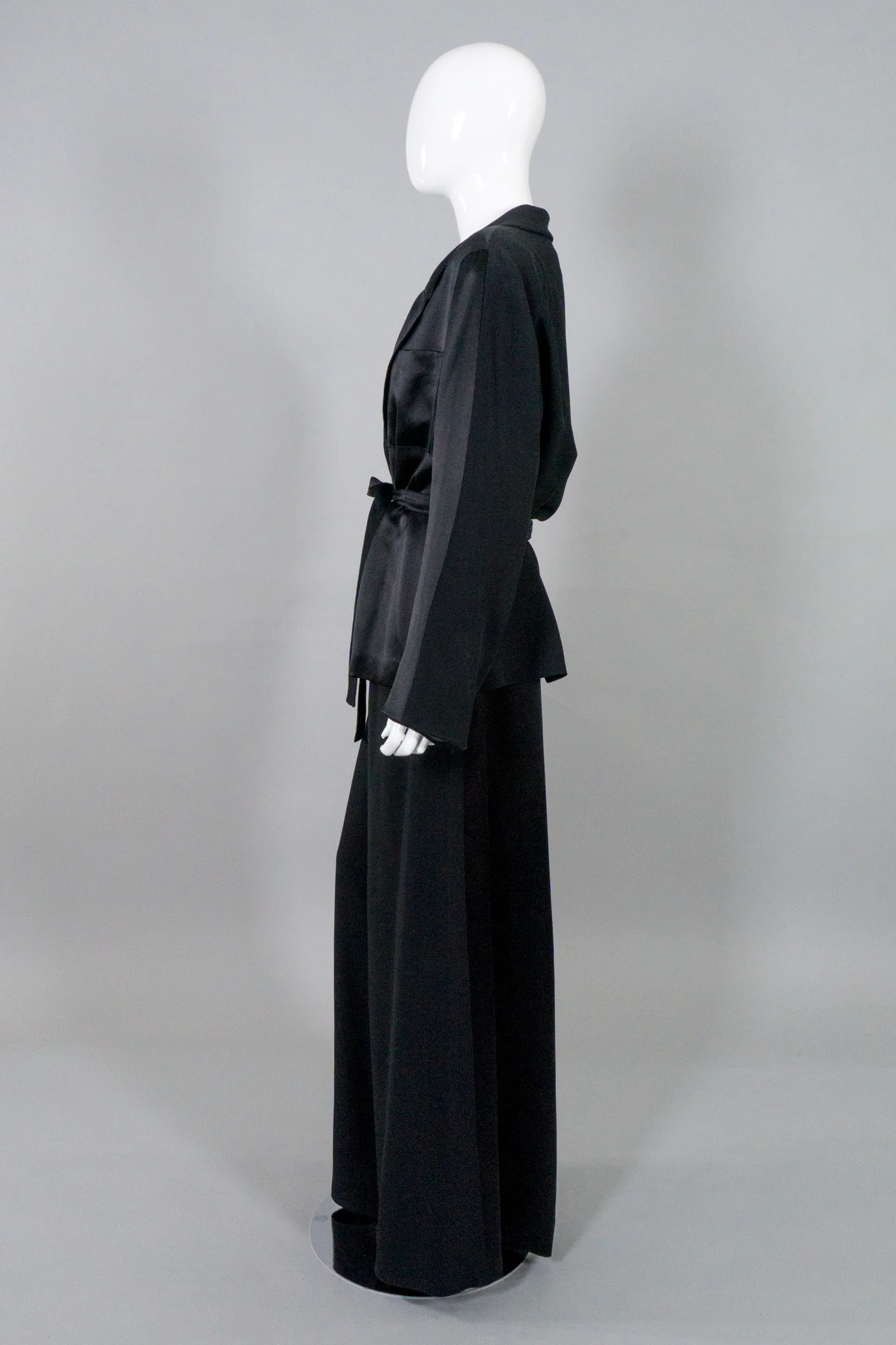 Satin Smoking Jacket & Pant - Image 4