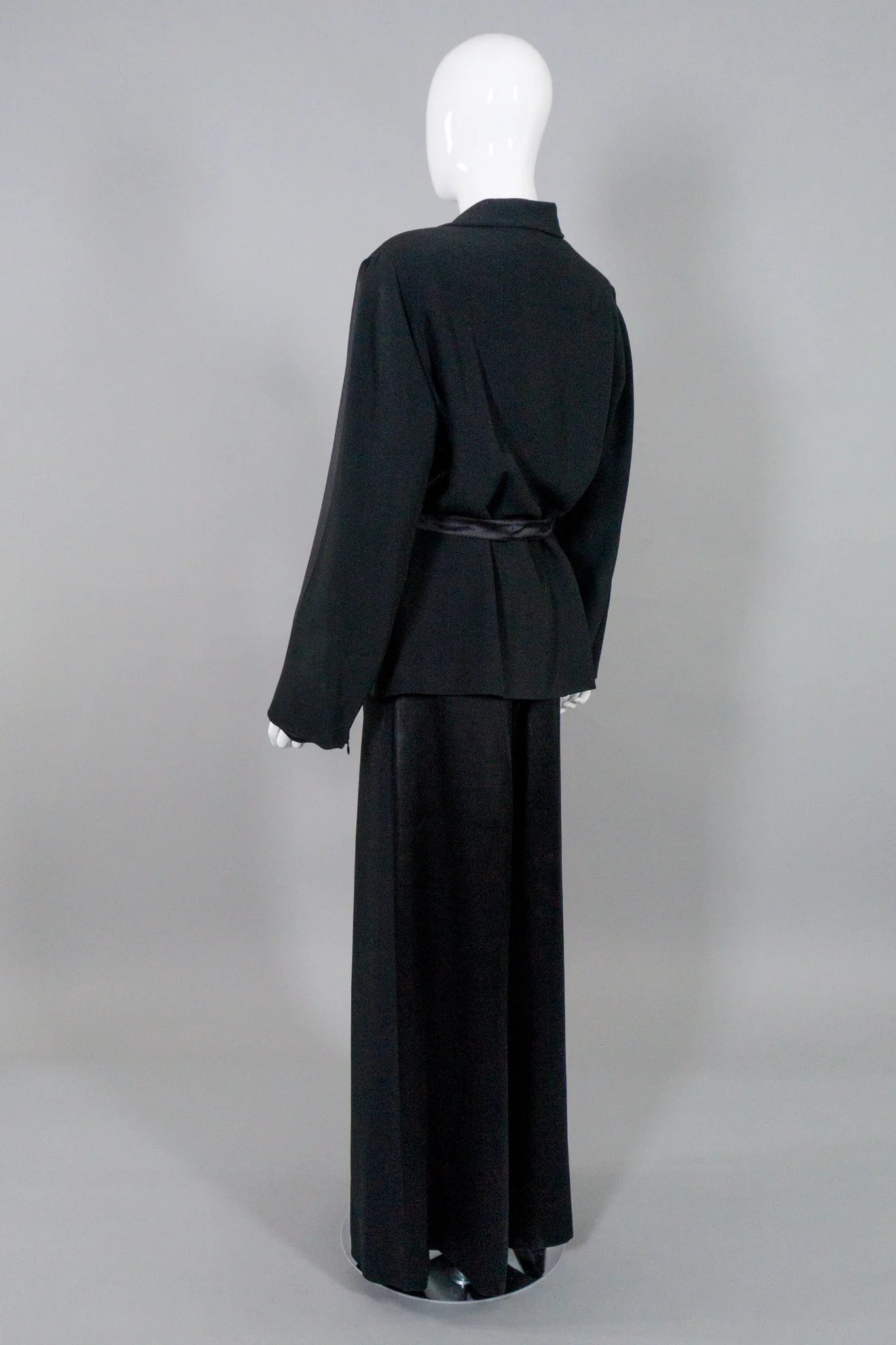 Satin Smoking Jacket & Pant - Image 5