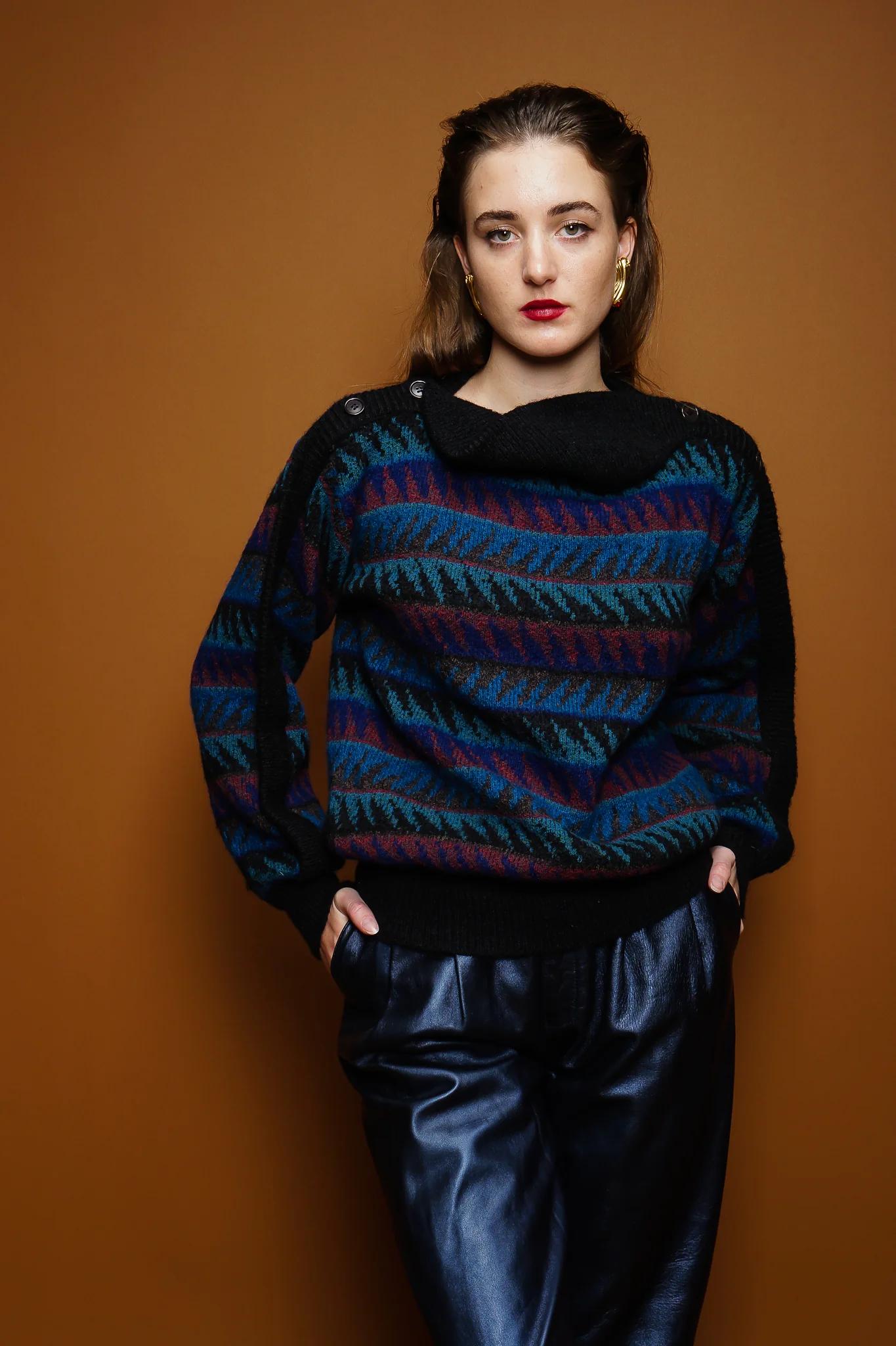 Sawtooth Stripe Bateau Sweater - Image 3