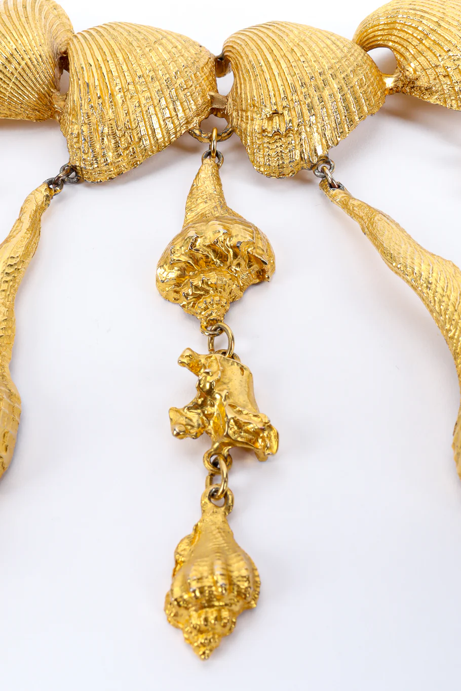 Scallop & Conch Shell Pendant Necklace - Image 8