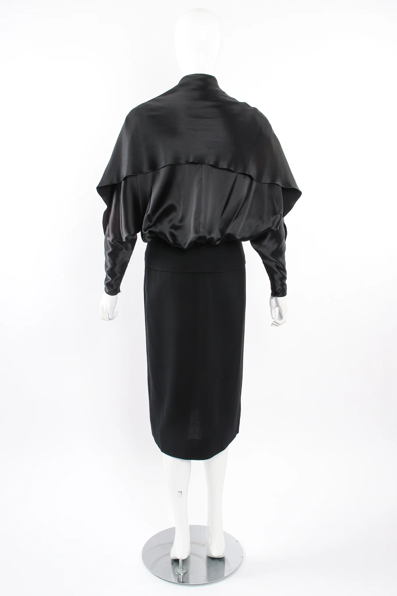 Scarf Tie Batwing Dress - Image 10