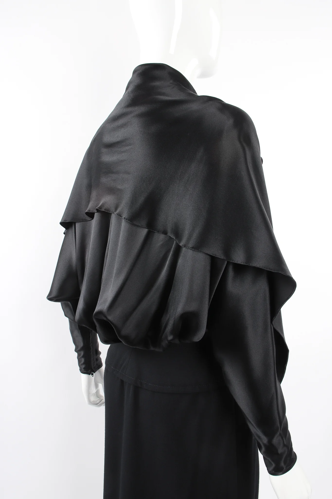 Scarf Tie Batwing Dress - Image 5