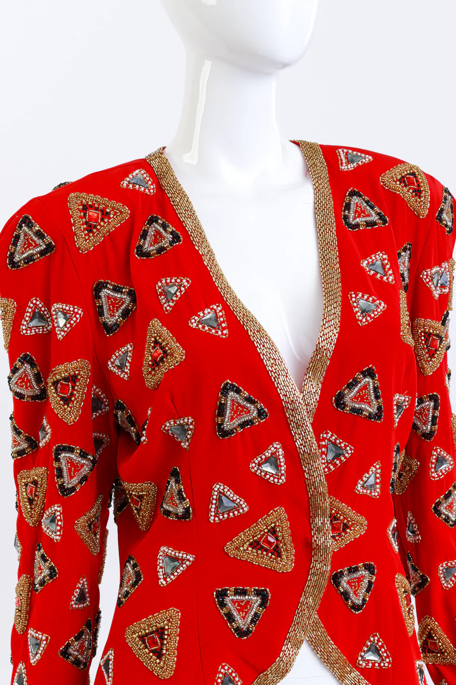Scarlet Embellished Jacket - Image 5
