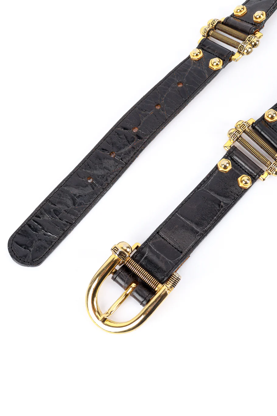 Screw Stud Leather Belt - Image 6