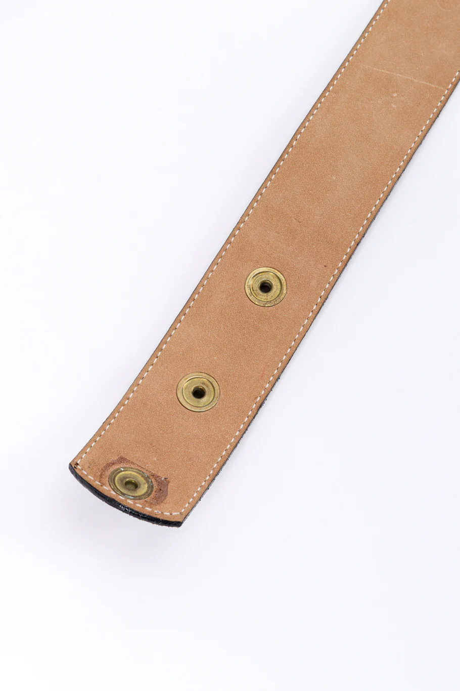 Scroll Buckle Chain Drape Belt - Image 10