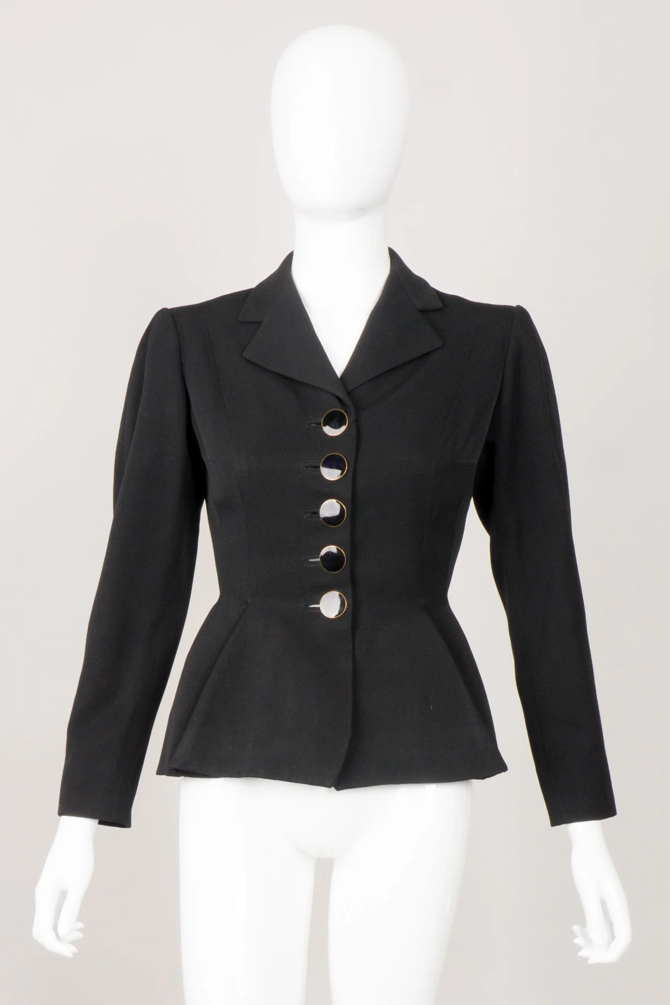 Sculpted Button Jacket