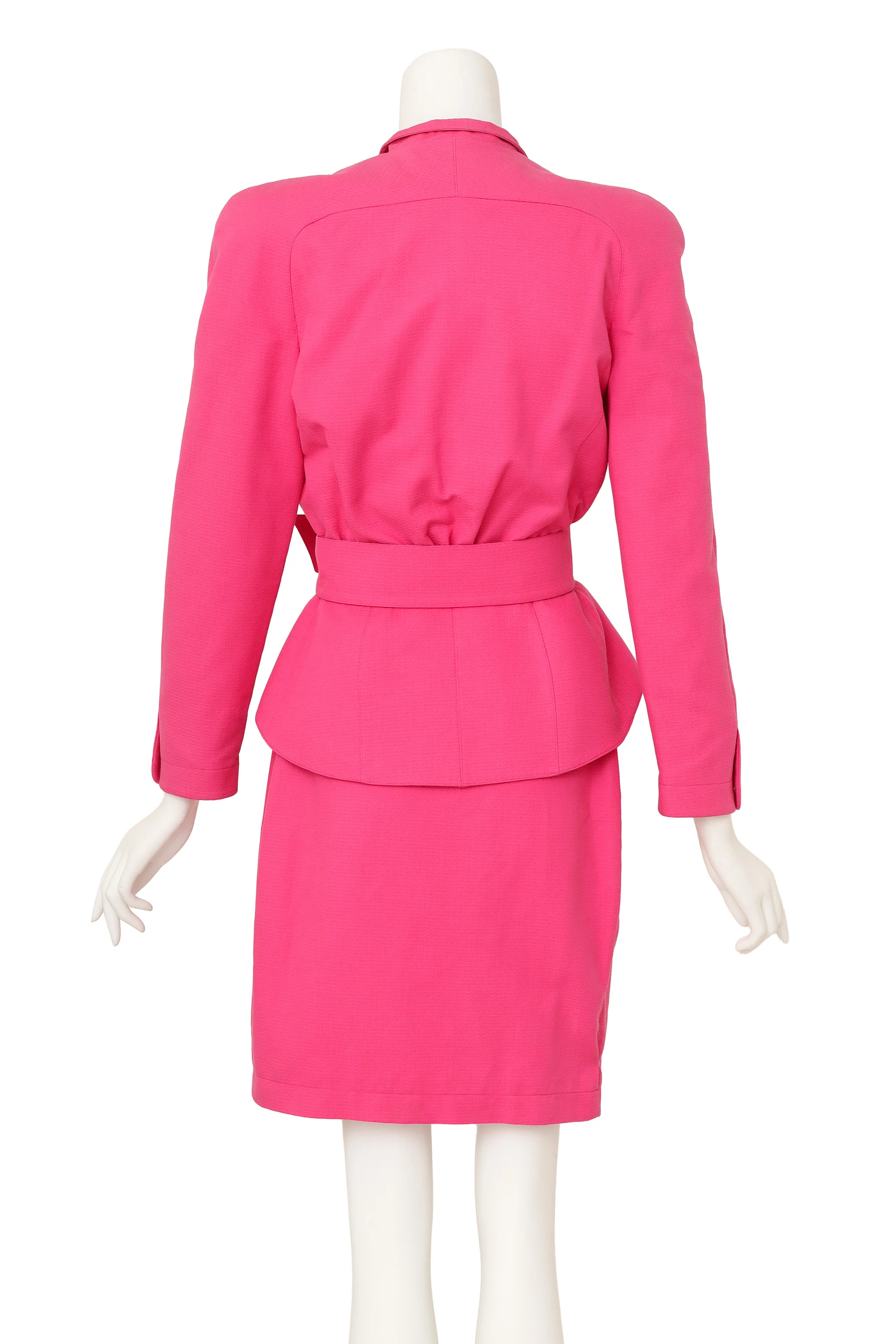 Sculpted Snap Jacket & Skirt Suit - Image 6