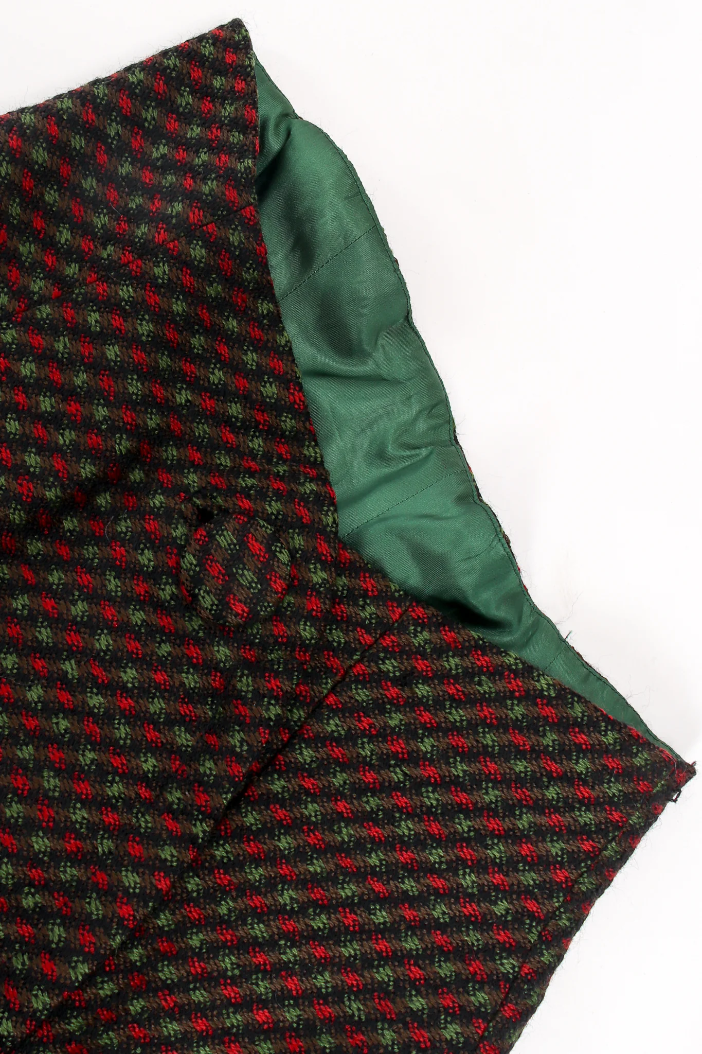 Sculptural Draped Tweed Jacket & Pant Suit - Image 13