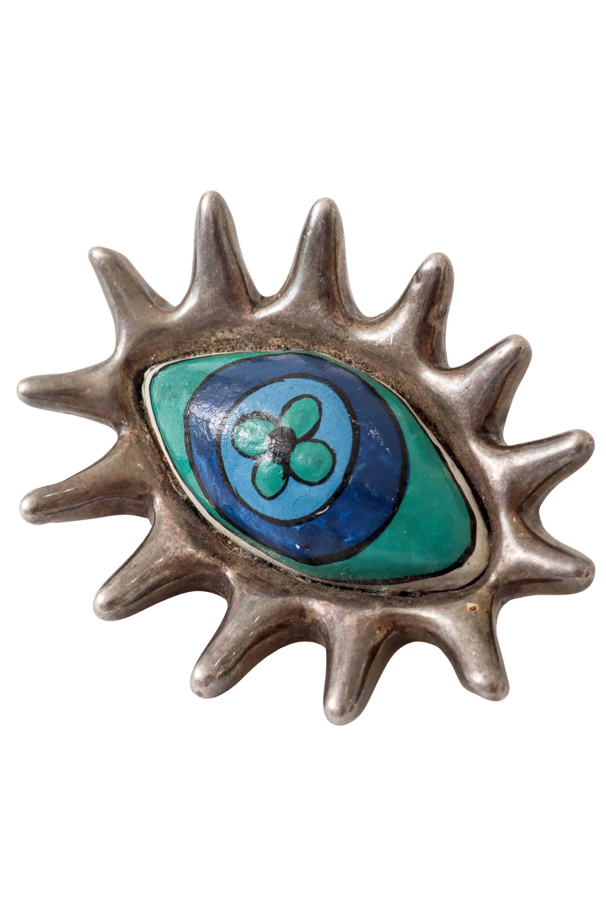 Sculptural Eye Brooch - Image 2