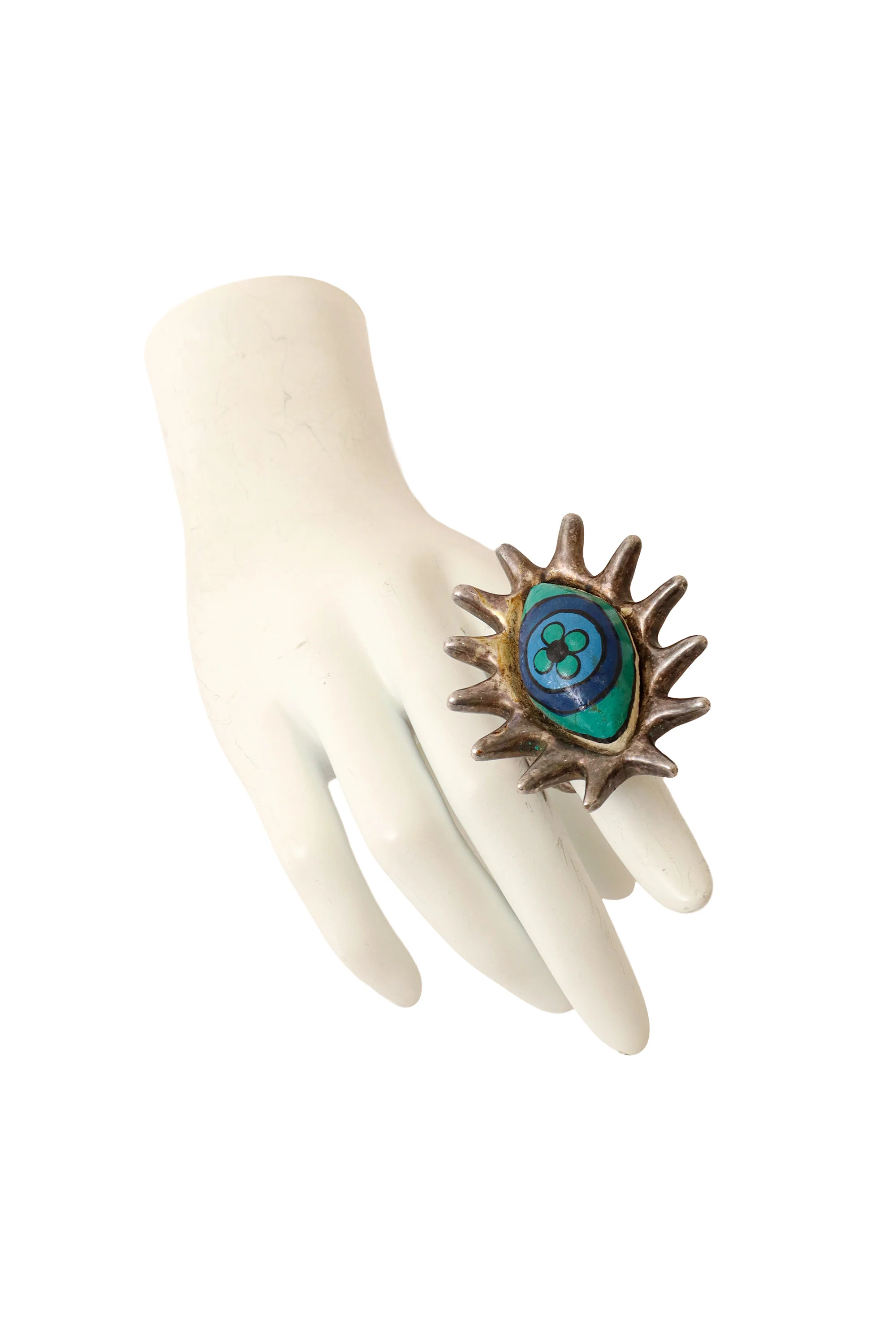 Sculptural Eye Ring - Image 2