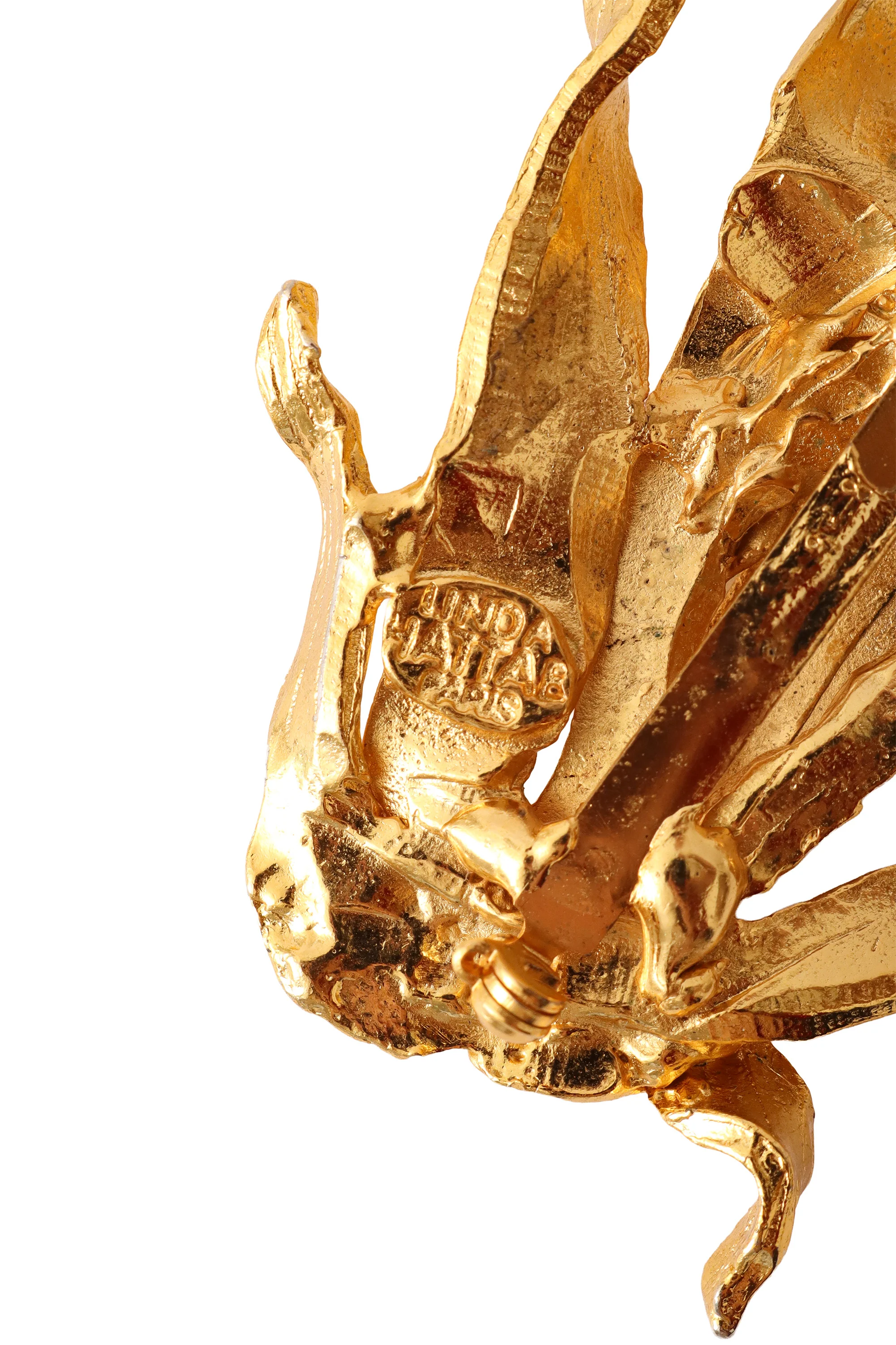 Sculptural Flame Brooch - Image 4