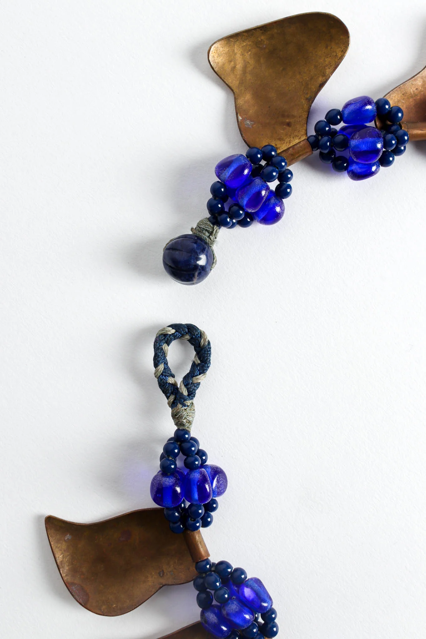 Sculptural Organic Plate Bead Necklace - Image 7