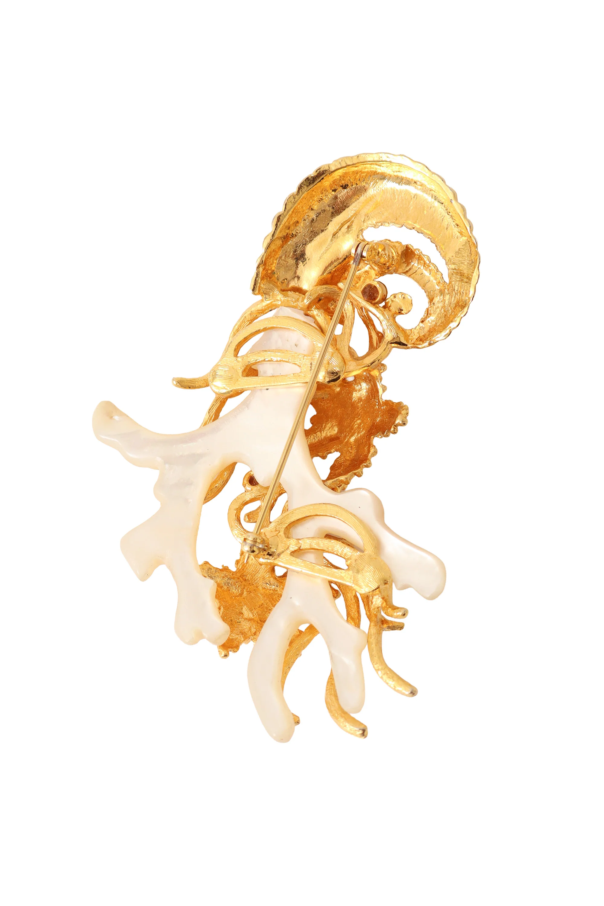 Sculptural Sea Life Cluster Brooch - Image 3