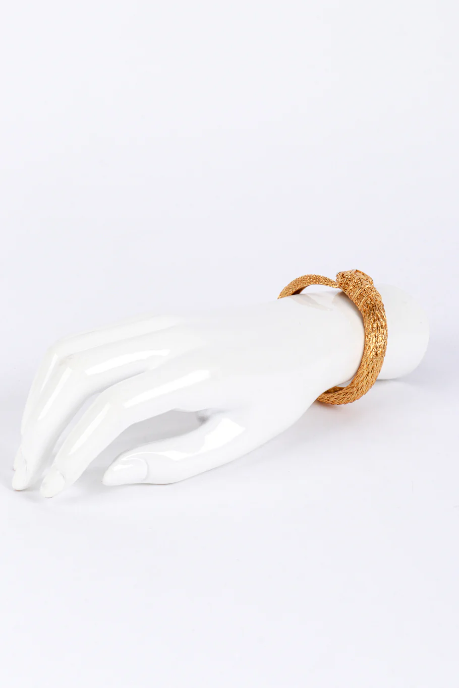Sculptural Snake Wrap Bracelet - Image 2