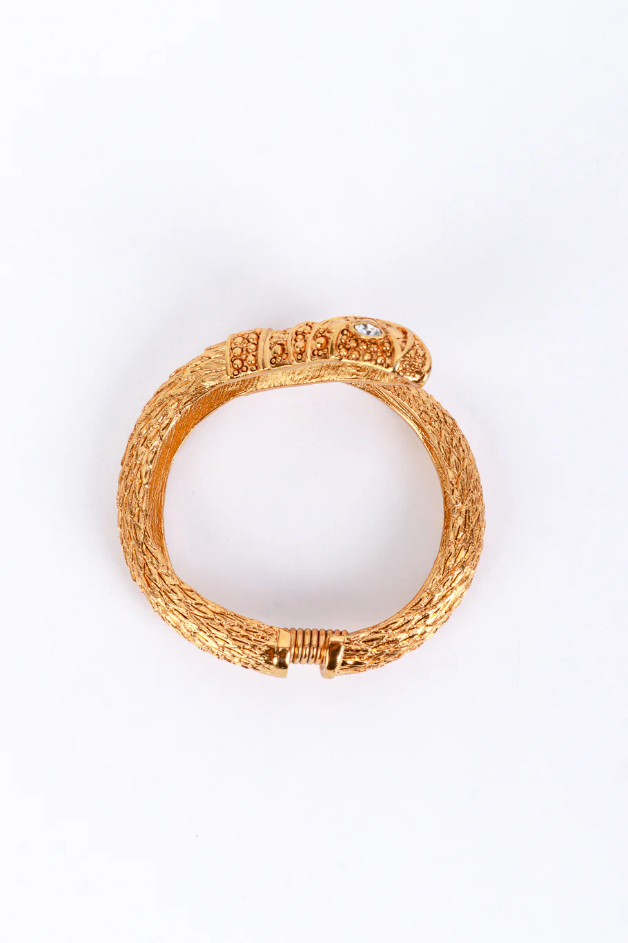 Sculptural Snake Wrap Bracelet - Image 4
