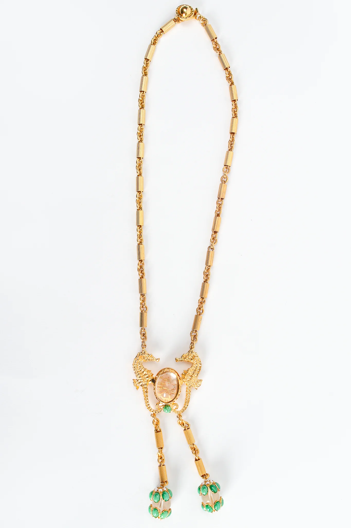 Seahorse Lariat Y Necklace - Image 3