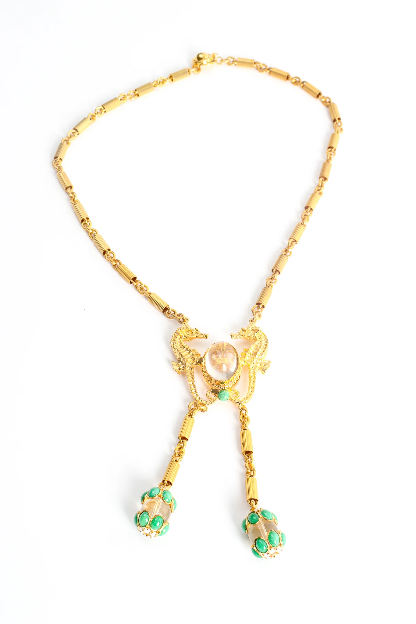 Seahorse Lariat Y Necklace - Image 4
