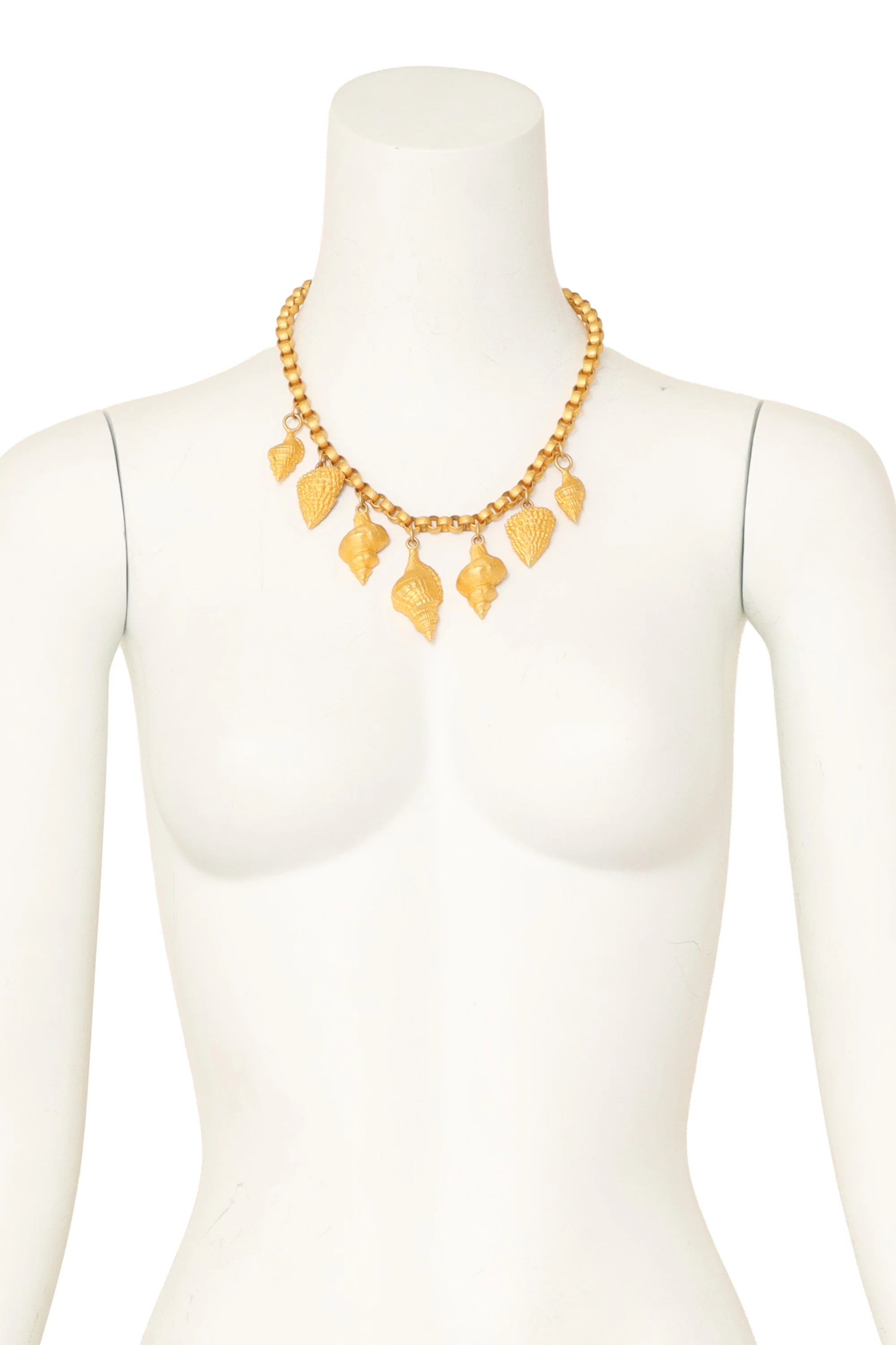 Seashell Charm Collar Necklace - Image 2