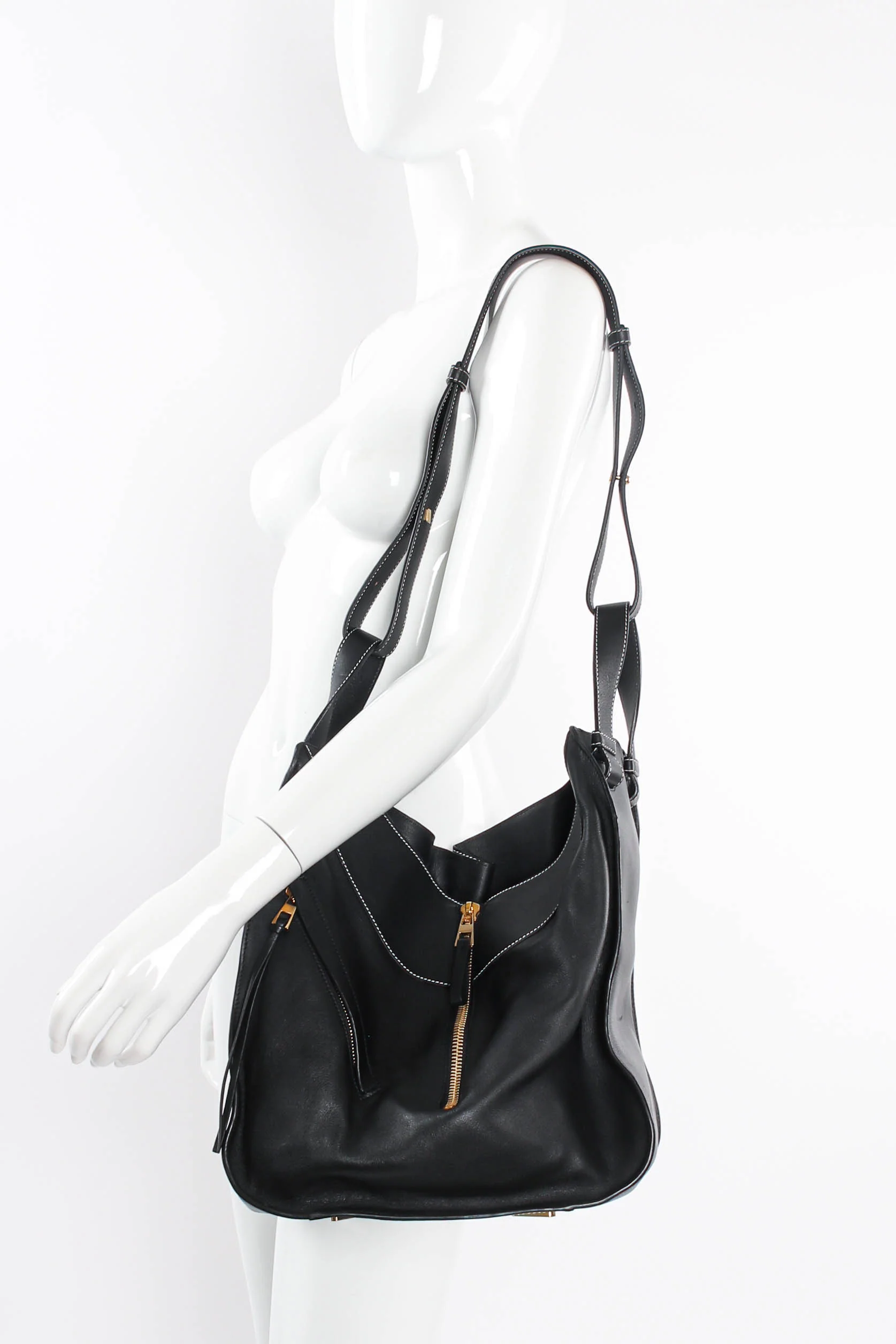 2017 S/S See U Later Leather Hammock Bag - Image 4