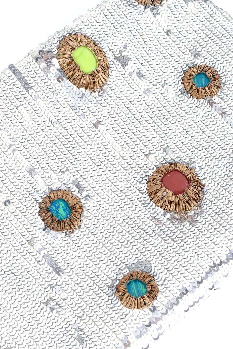 Sequin and Stone Clutch - Image 3