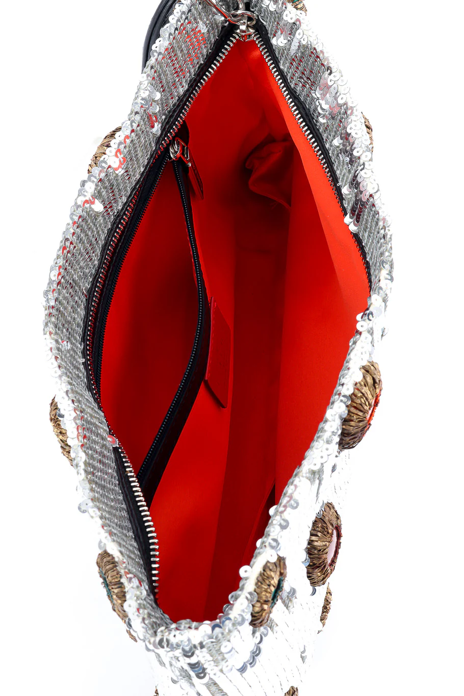 Sequin and Stone Clutch - Image 9