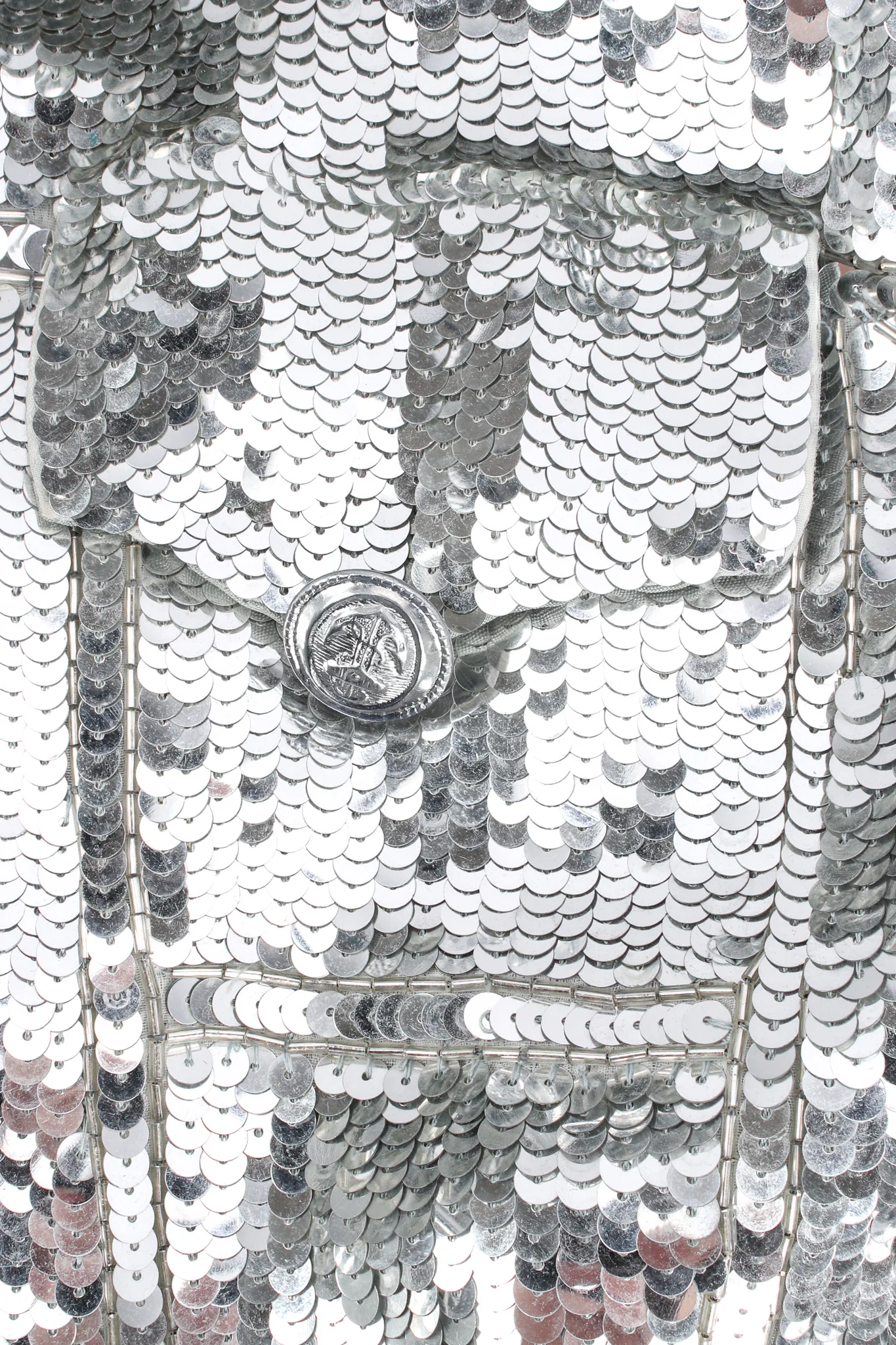 Sequin & Beaded Crop Jacket - Image 7