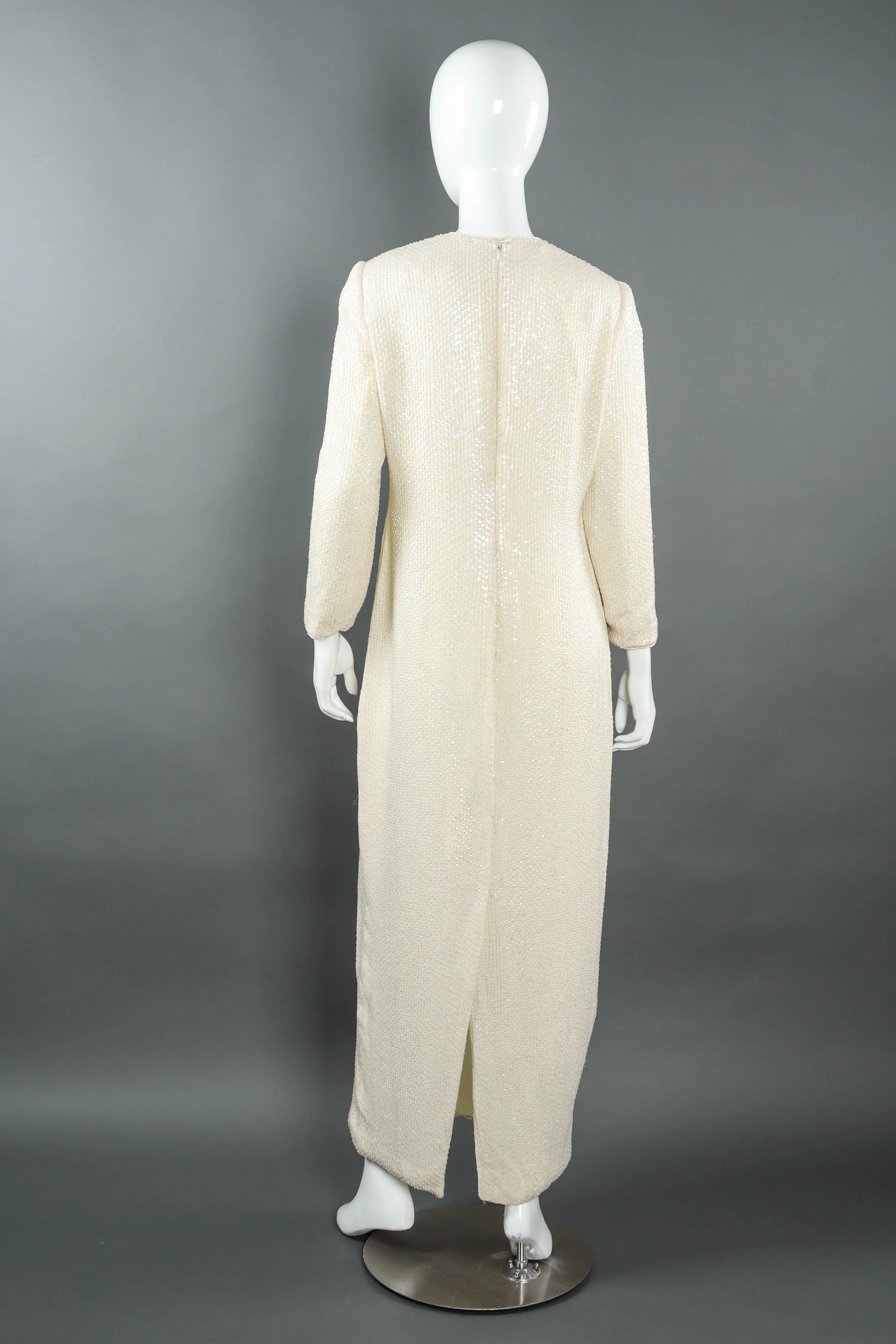 Sequin & Beaded Shift Dress - Image 4