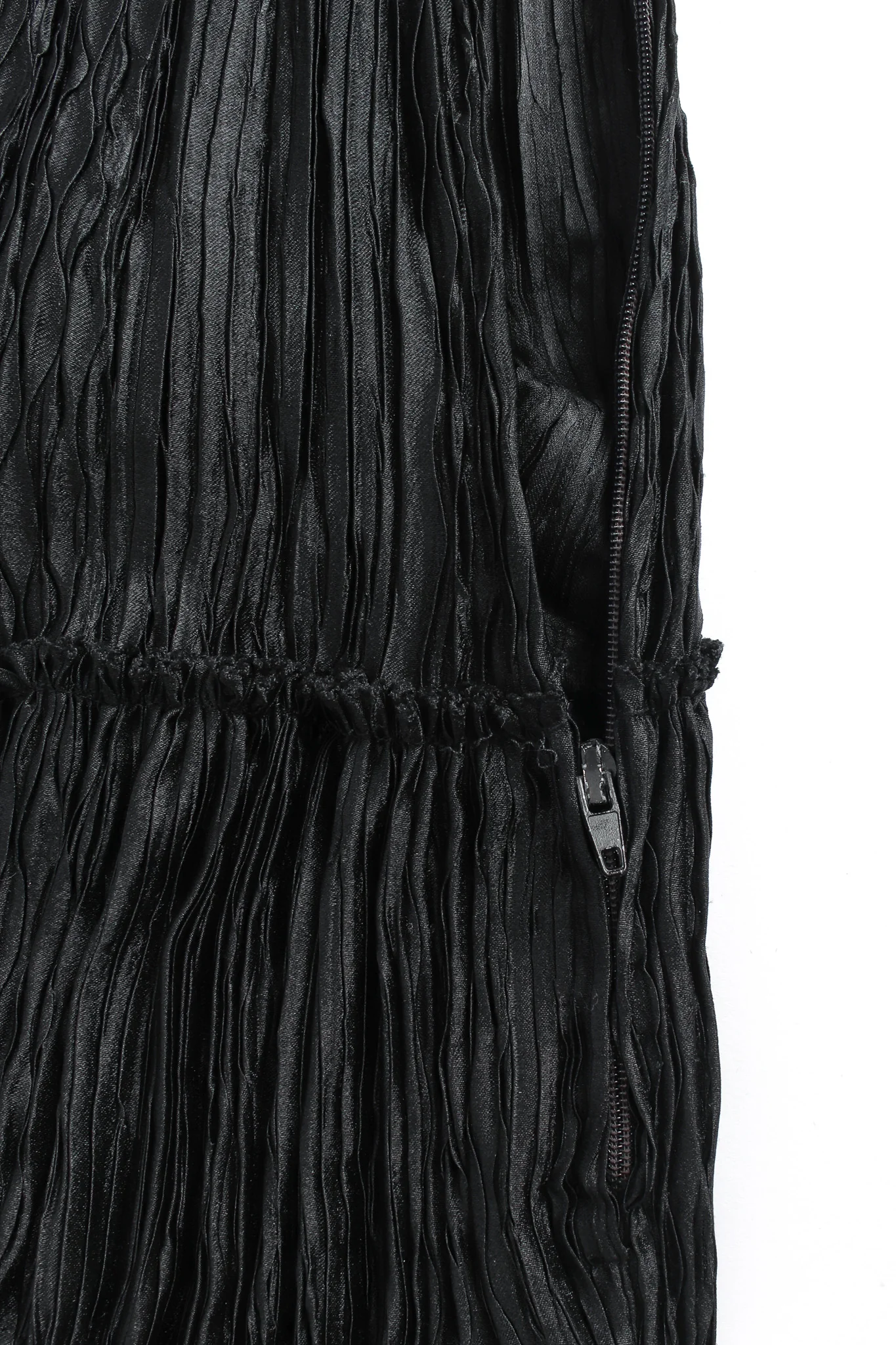 Sequin Beaded Plissé Dress - Image 7
