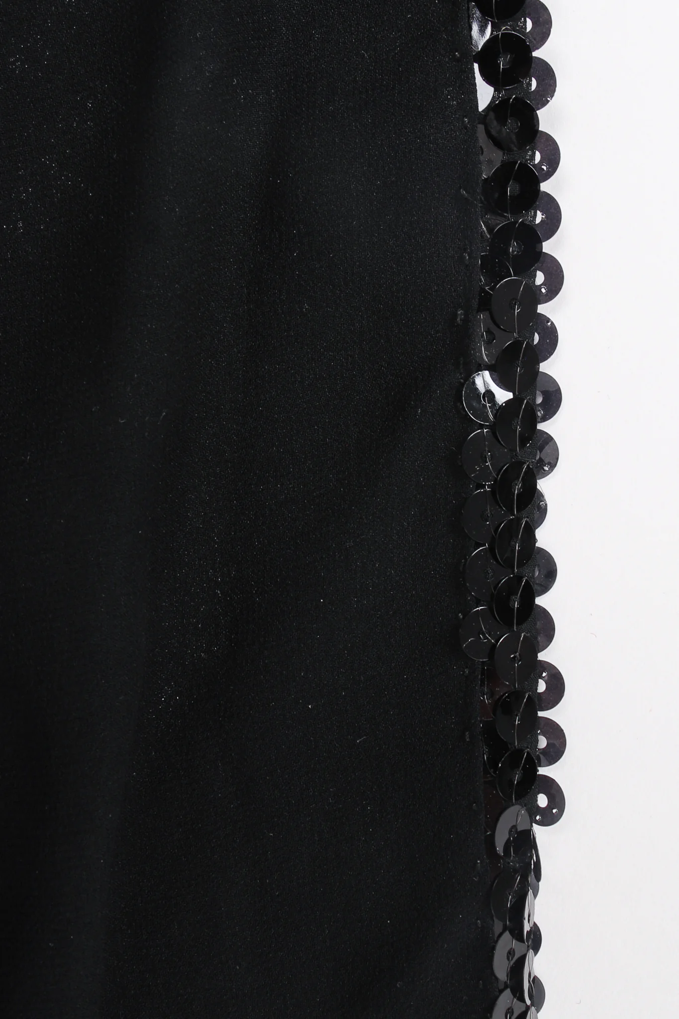 Sequin Black Tie Sheath Gown & Bolero Set - Image 19