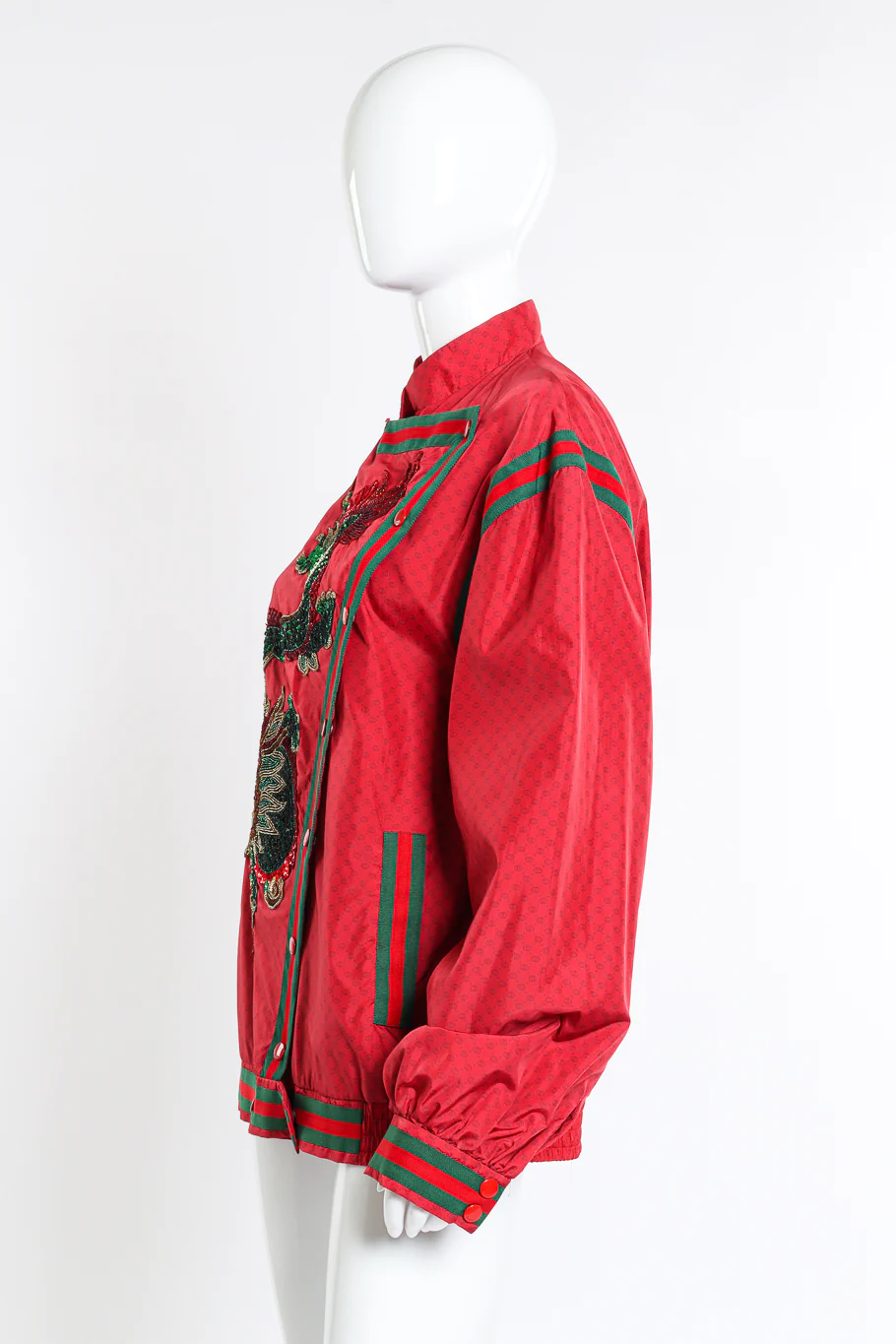 2018 Pre-Fall Sequin Dragon Windbreaker - Image 2