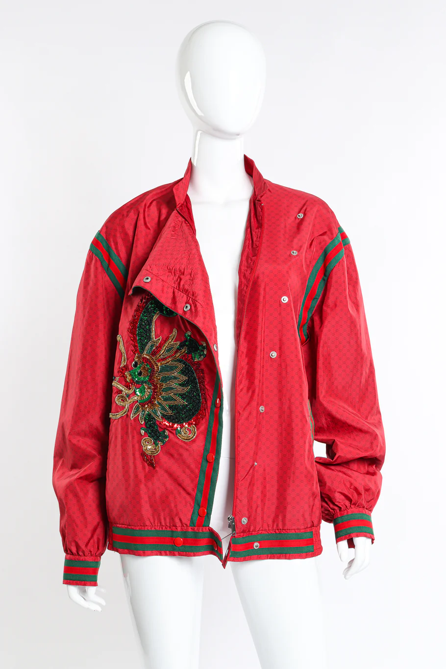 2018 Pre-Fall Sequin Dragon Windbreaker - Image 4
