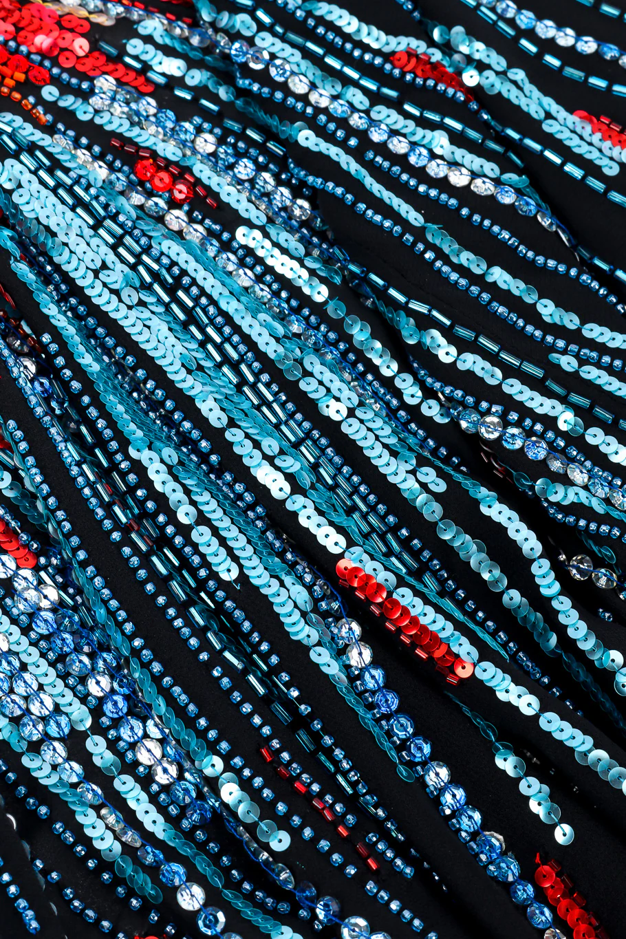 Sequin Dress and Shawl Set - Image 10
