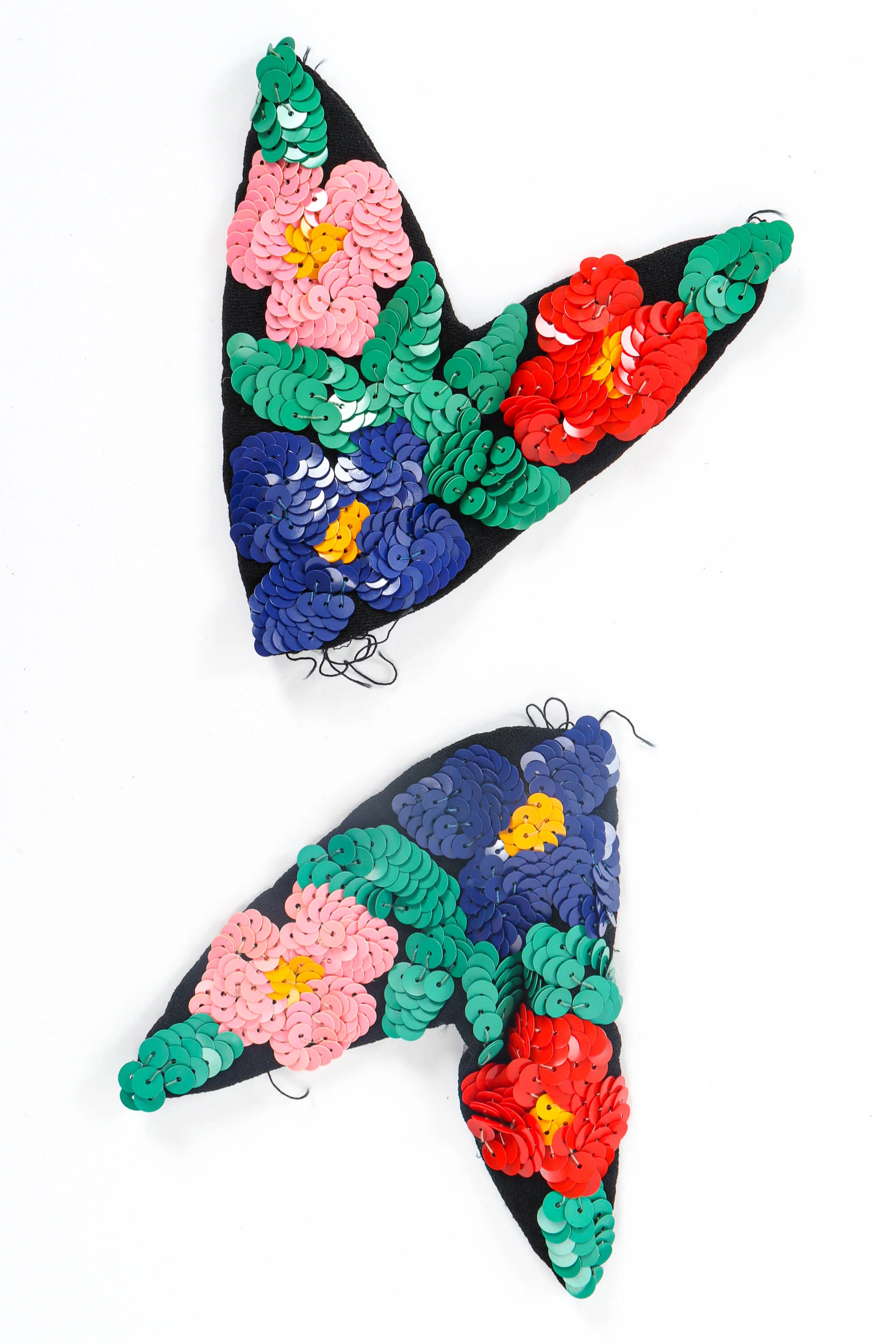 1940s Sleek Floral Maxi Dress - Image 6