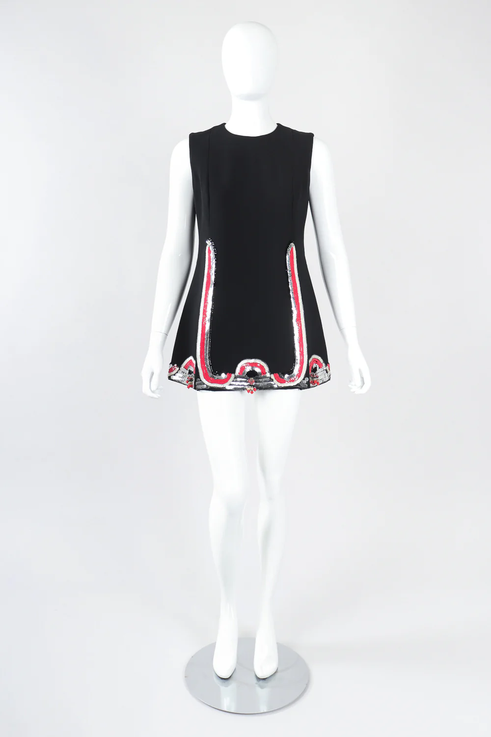 Sequin Hem Tunic Dress - Image 3