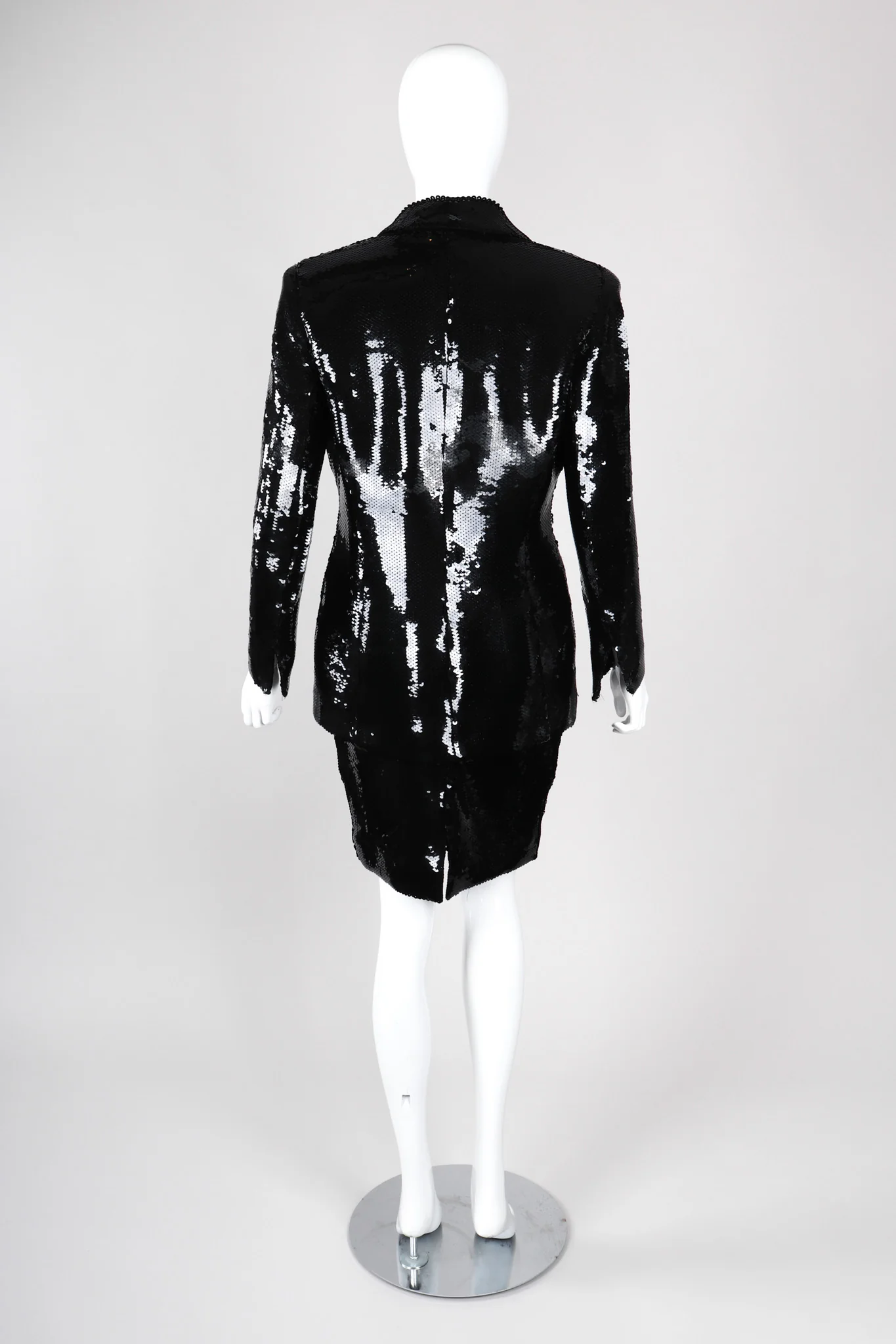 Sequin Jacket & Skirt Suit - Image 5