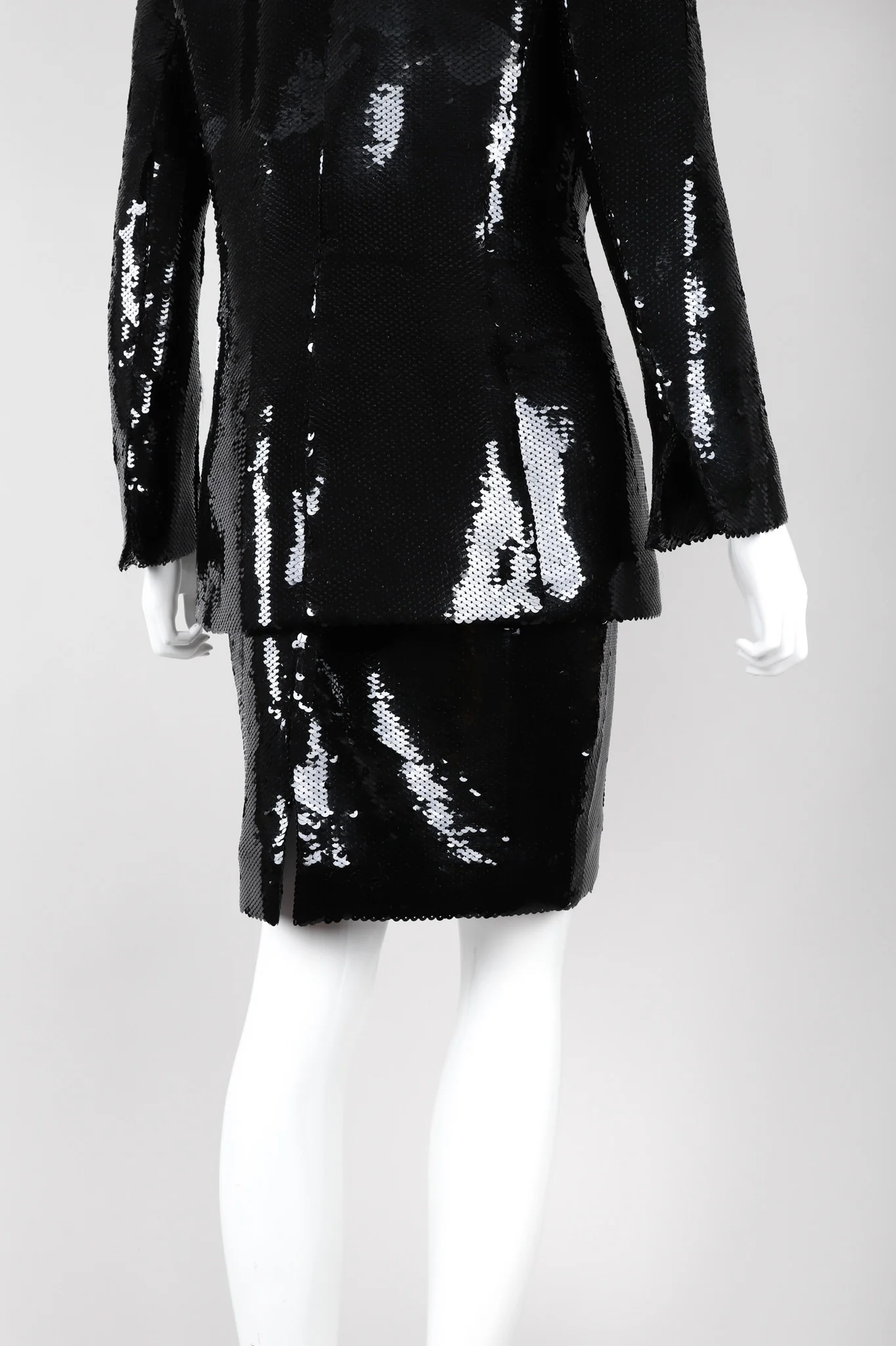 Sequin Jacket & Skirt Suit - Image 6