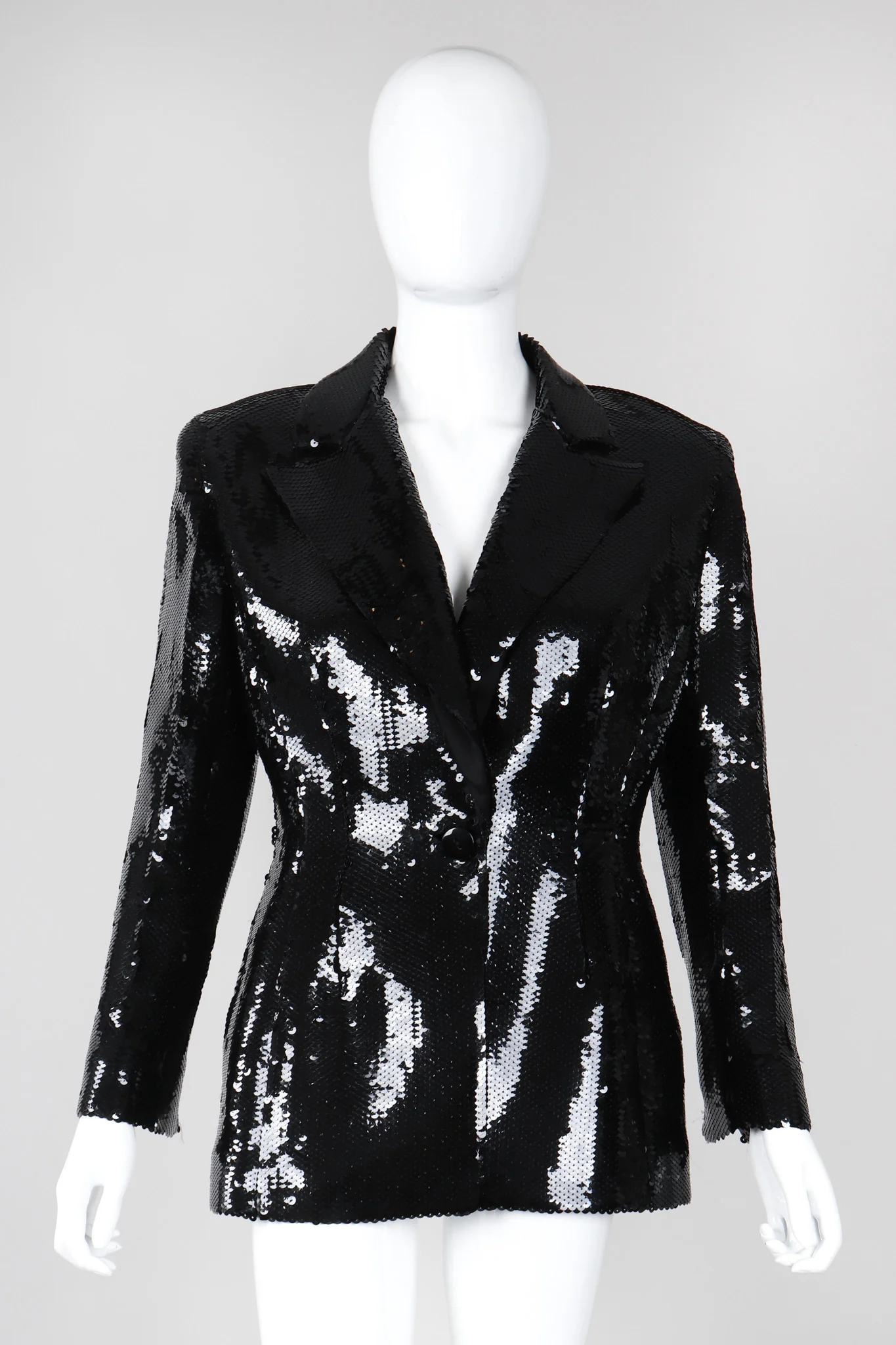 Sequin Jacket & Skirt Suit - Image 8