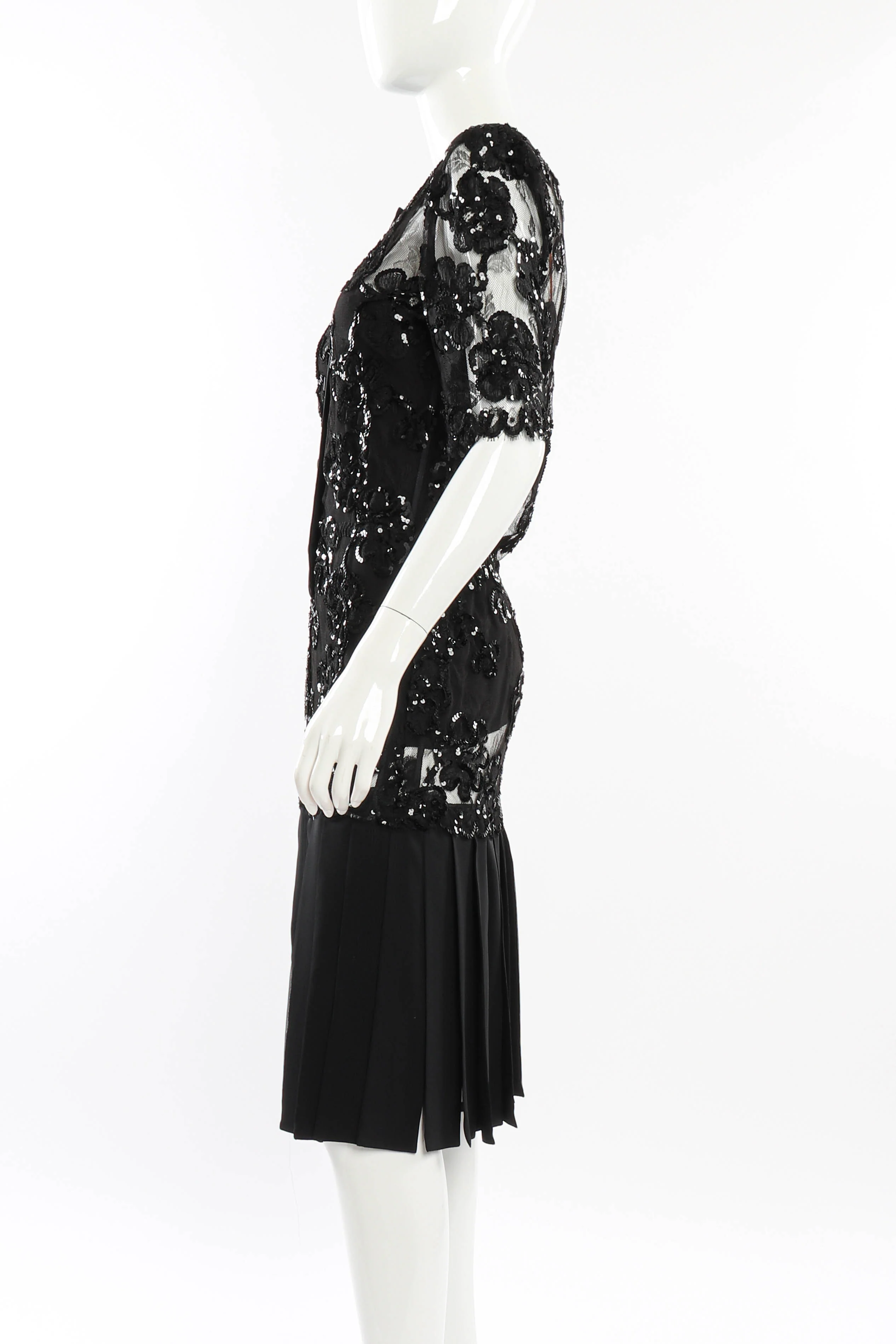Sequin Lace Dress - Image 3