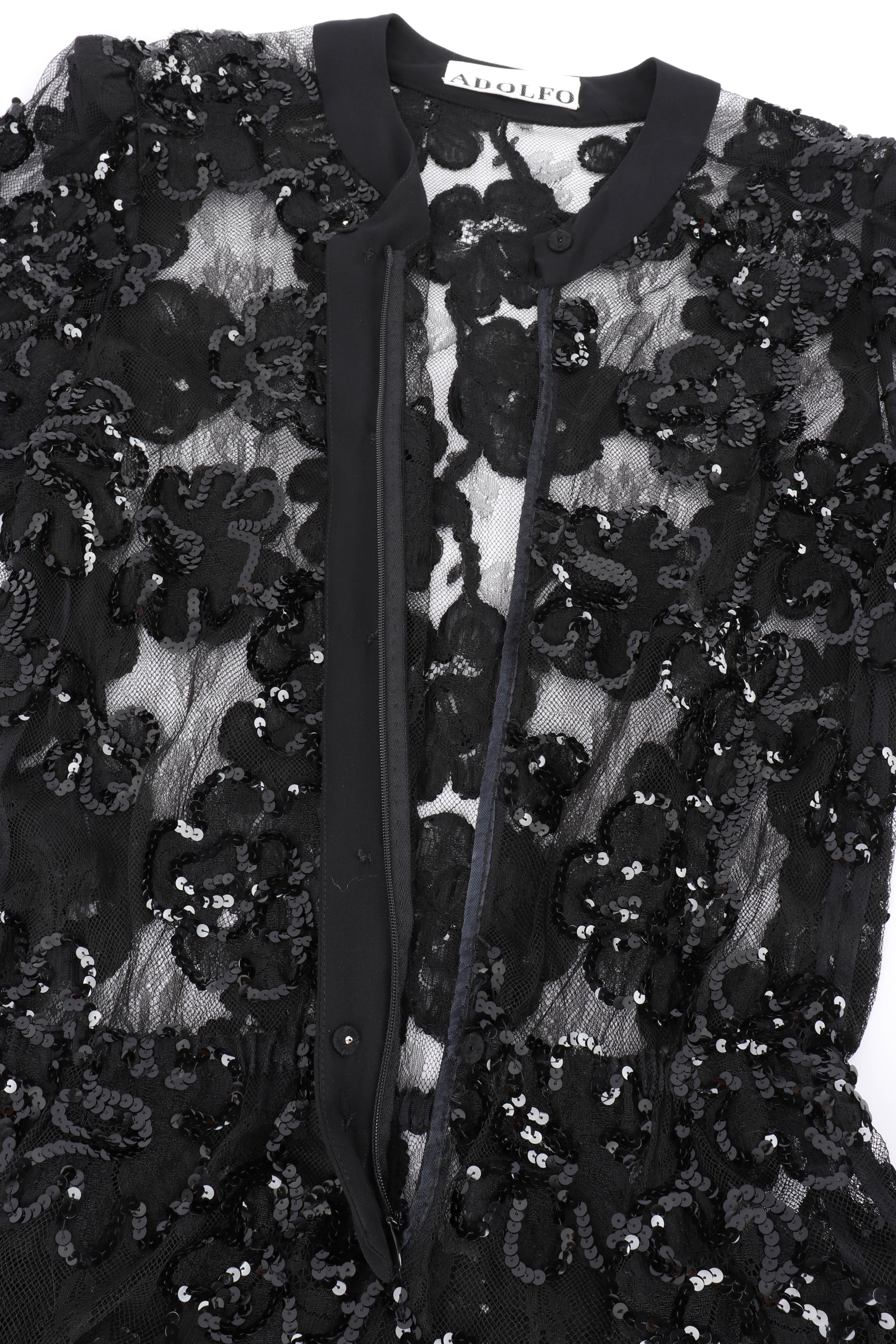 Sequin Lace Dress - Image 6