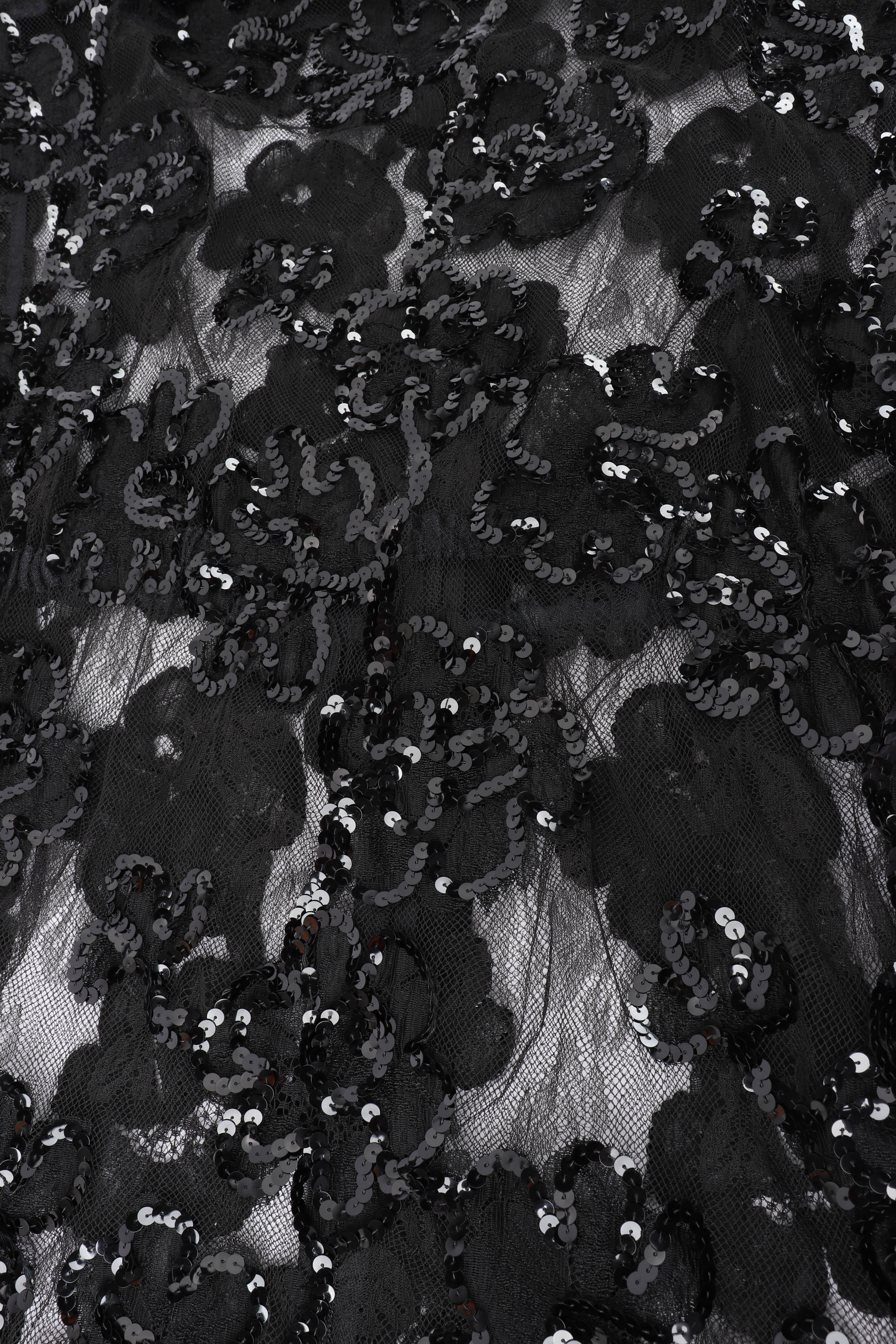 Sequin Lace Dress - Image 8
