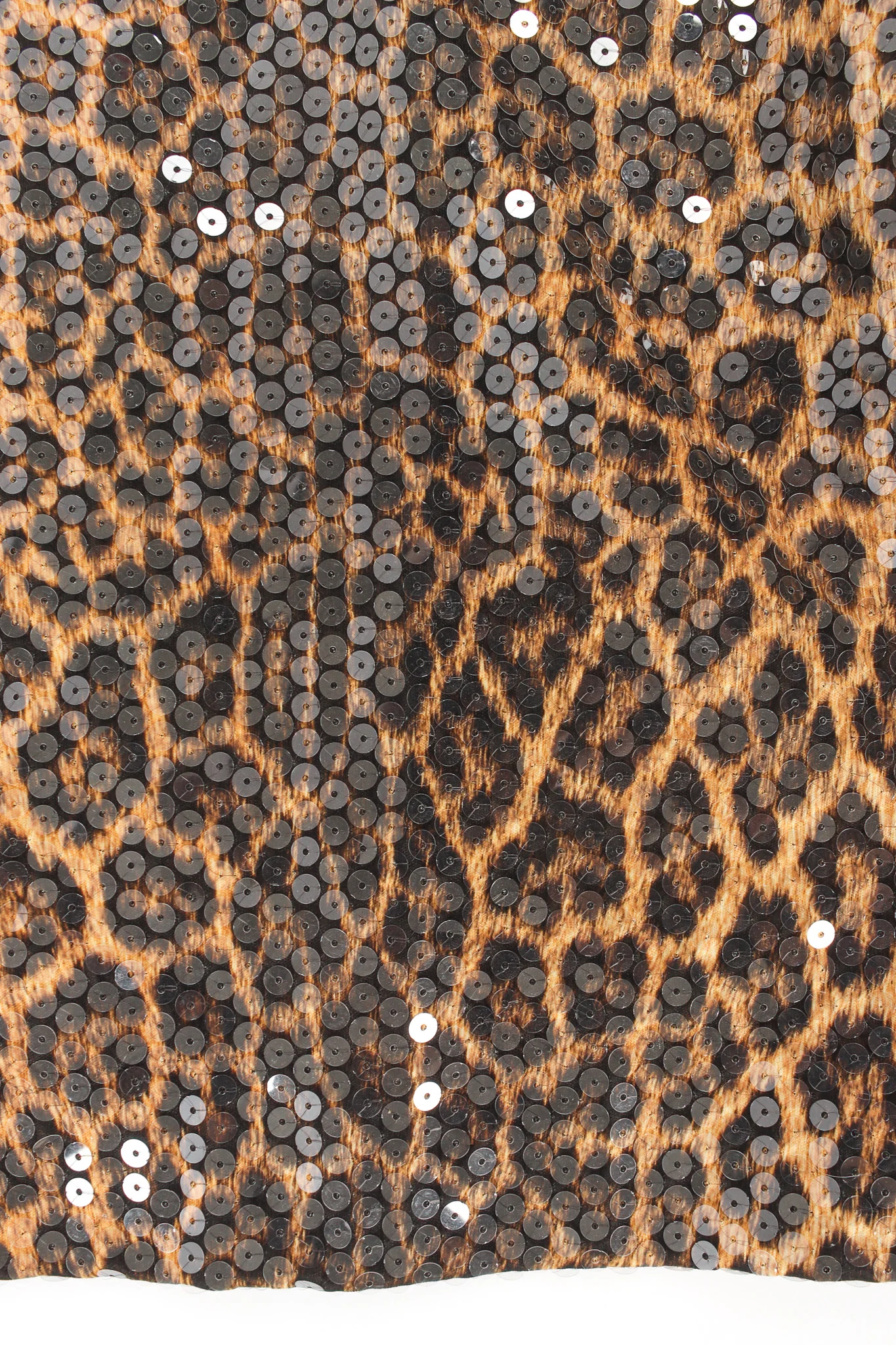 Sequin Leopard Print Blazer - Image 7