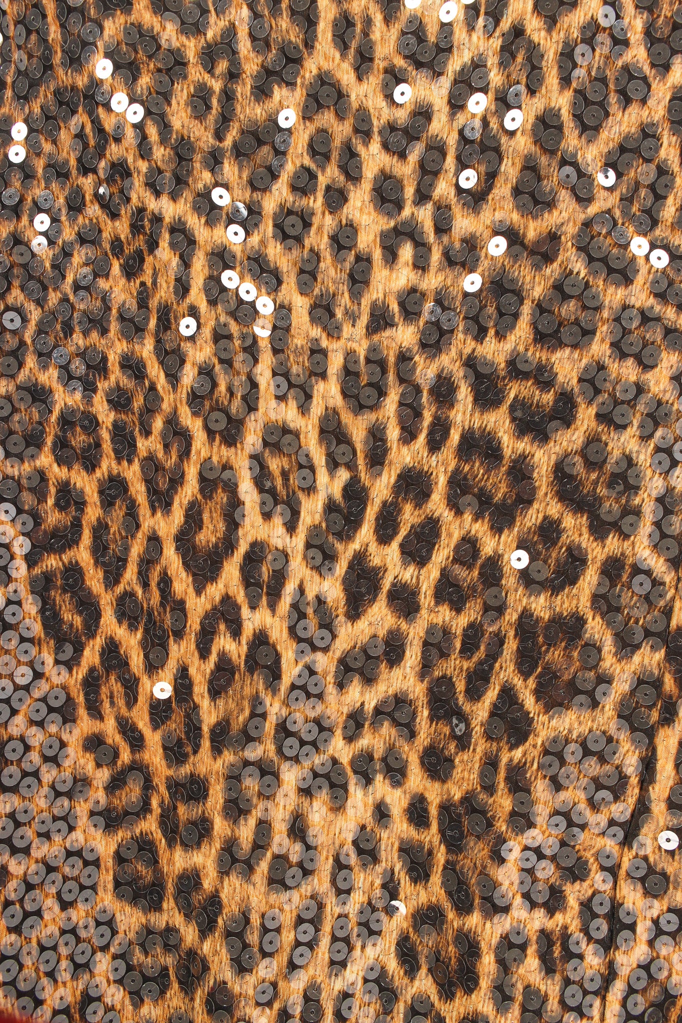 Sequin Leopard Print Blazer - Image 8