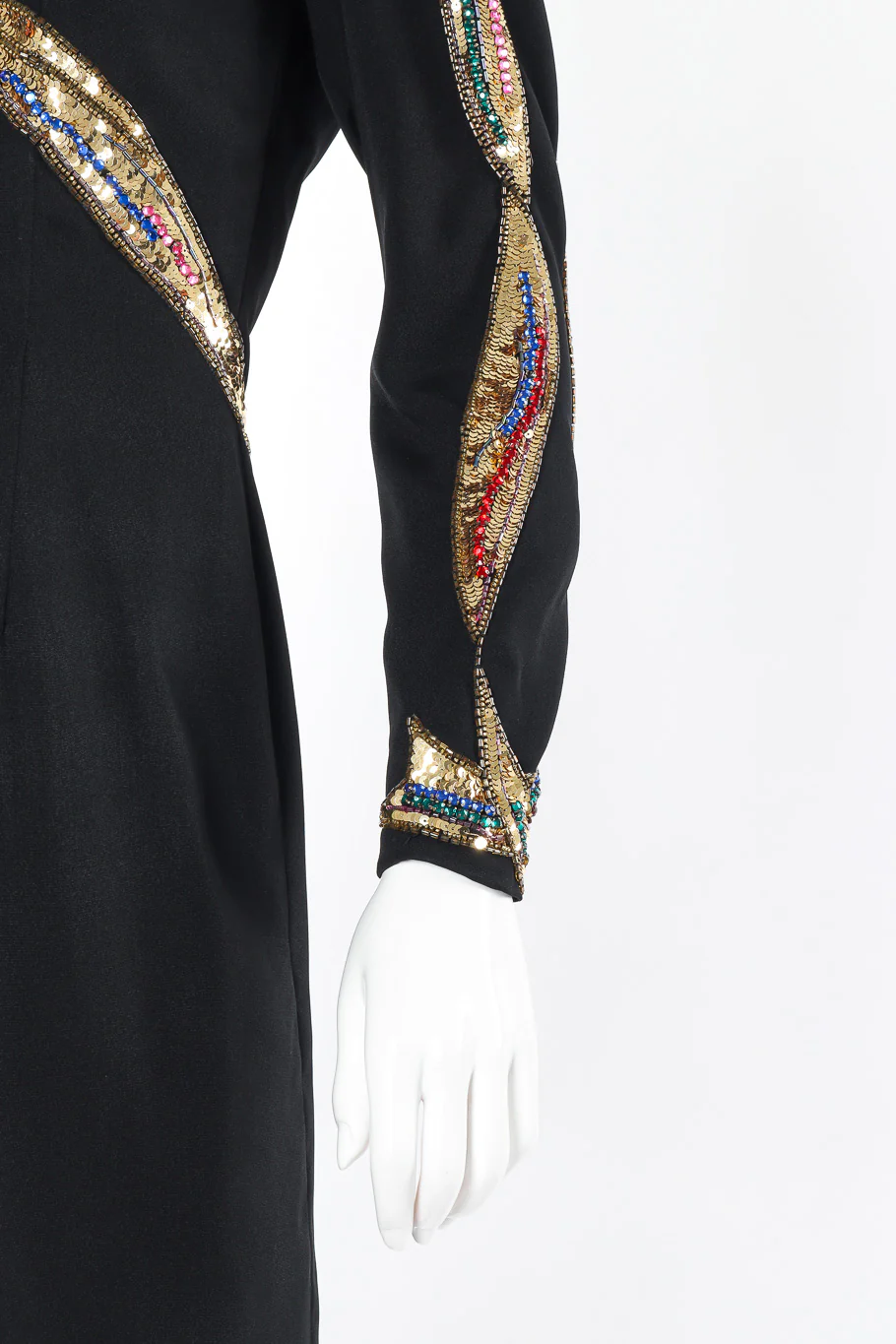 Sequin Beaded Midi Dress - Image 6