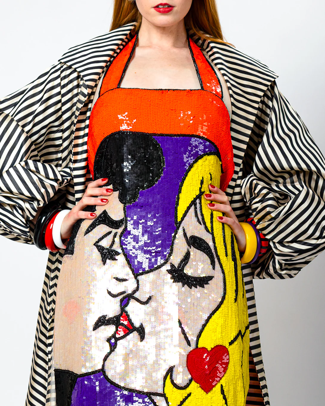 Sequin Pop Art Dress - Image 3