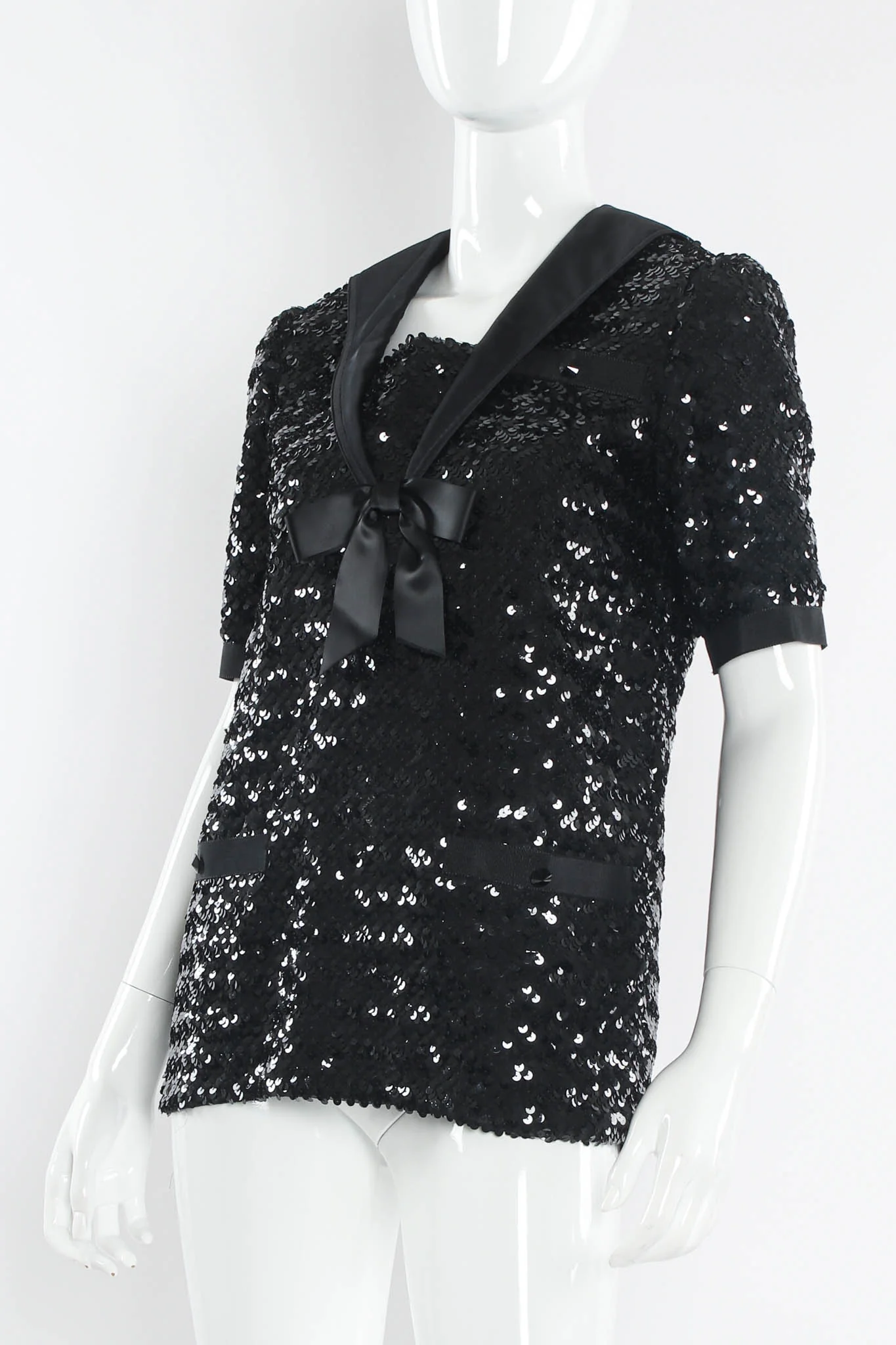 Sequin Sailor Top - Image 4
