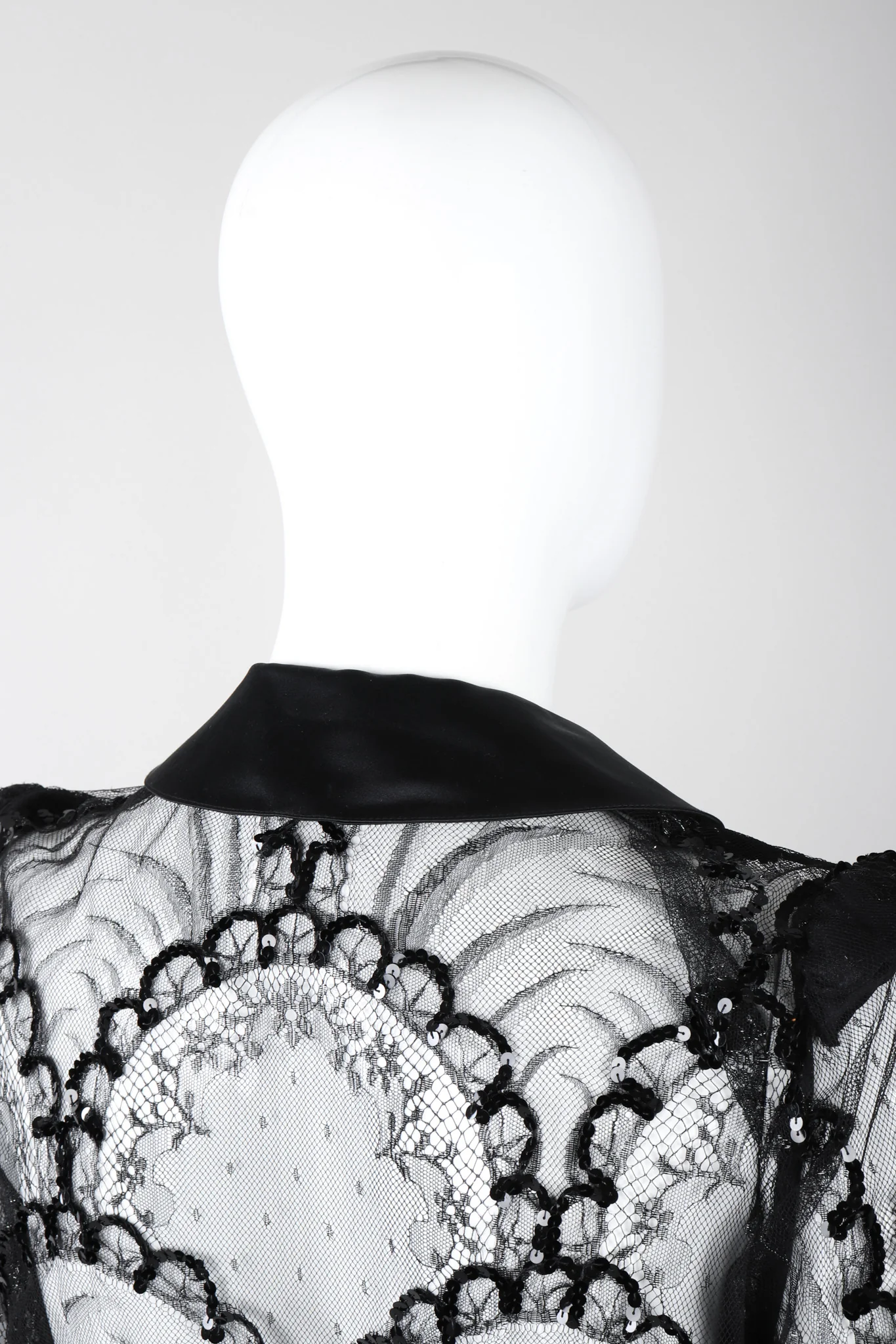 Sequin Mesh Lace Top - Image 11