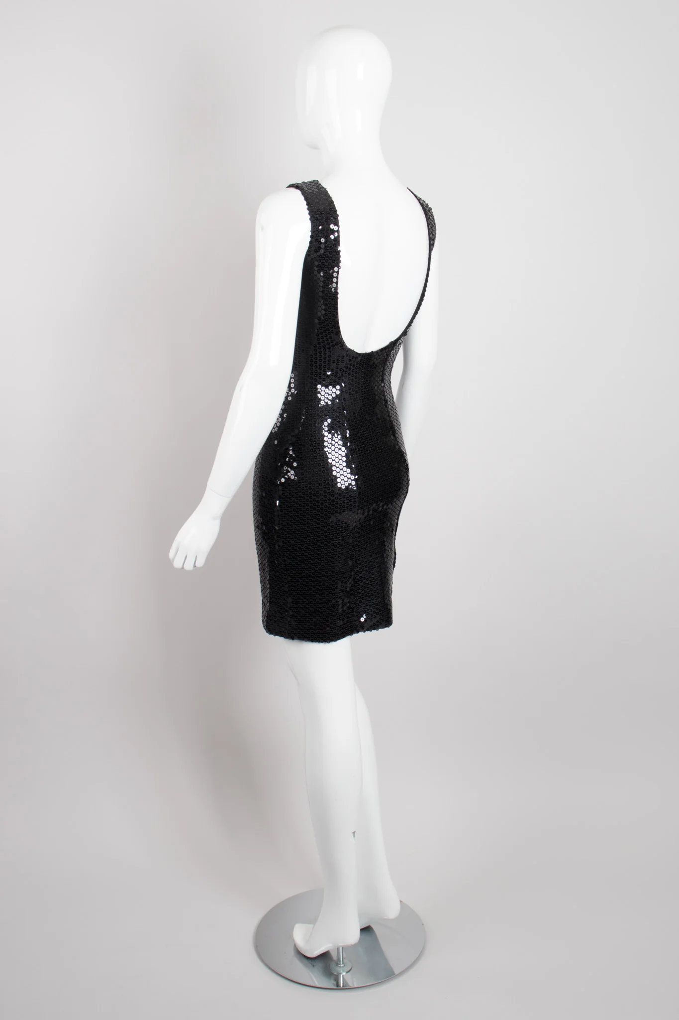 Sequin Square Neck Minidress - Image 6